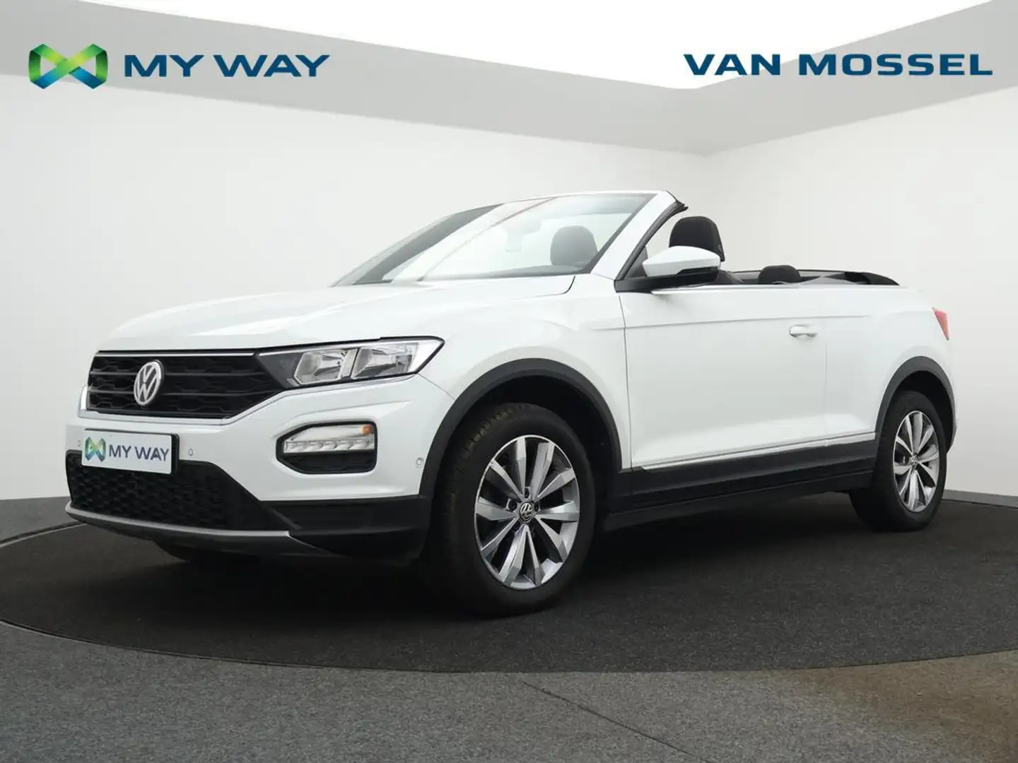 Volkswagen T-Roc T-Roc Cabriolet Style 1.5TSI 150 pk *NAVI*BLTH*ADA White - 1
