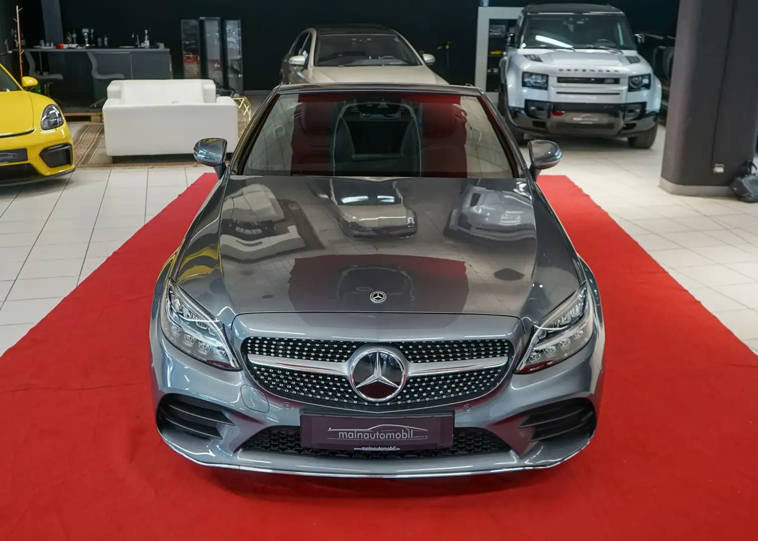 Mercedes-Benz C 180 Cabrio AMG-Line Airscarf Kamera Dynamic Gris - 2
