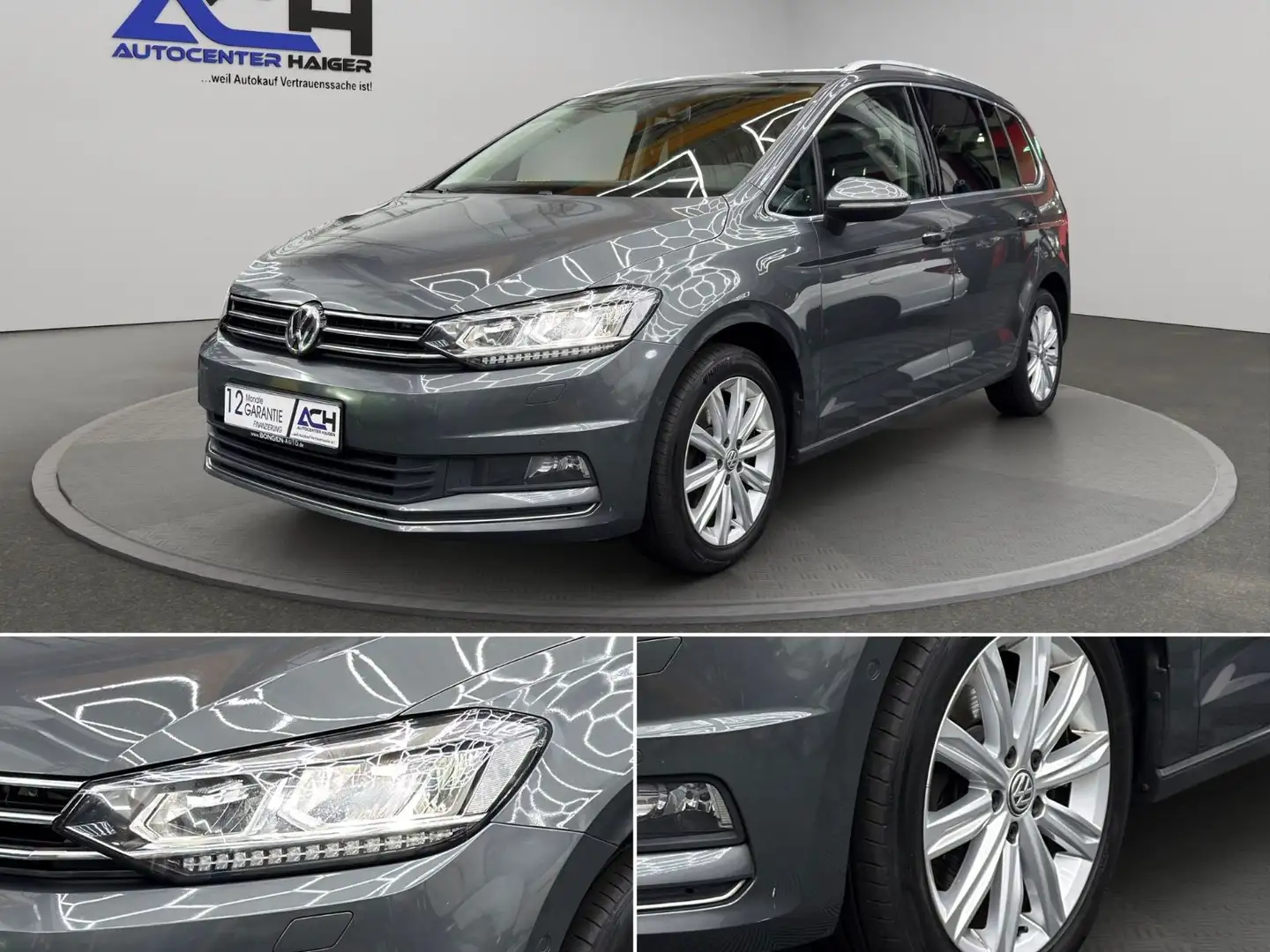 Volkswagen Touran 2.0 TDI DSG Highline 7 SITZER*LED*ACC Grau - 2