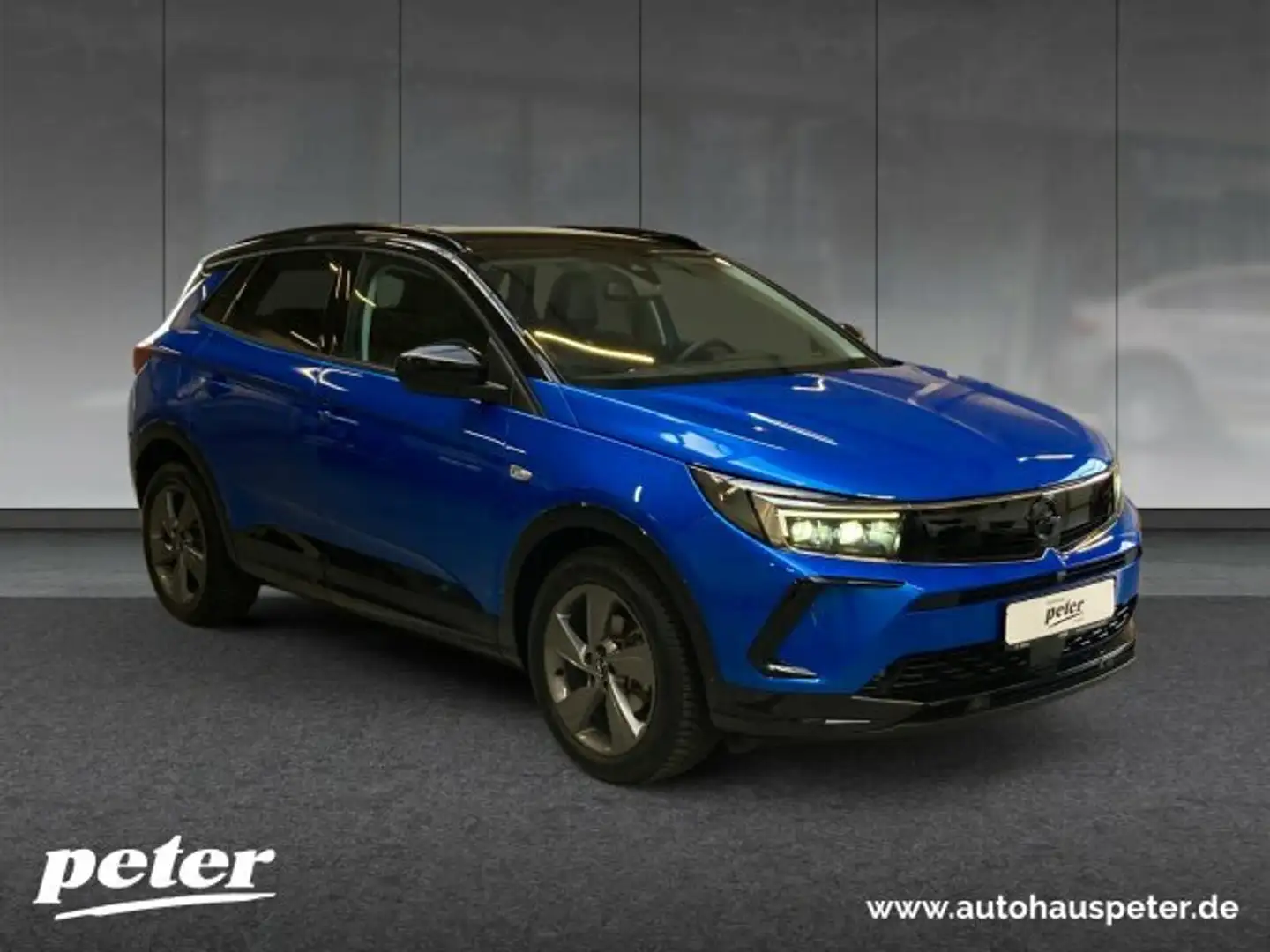 Opel Grandland Grandland 1.2 Turbo GS Line Automatik Alcantara Sitzheizung Blau - 2