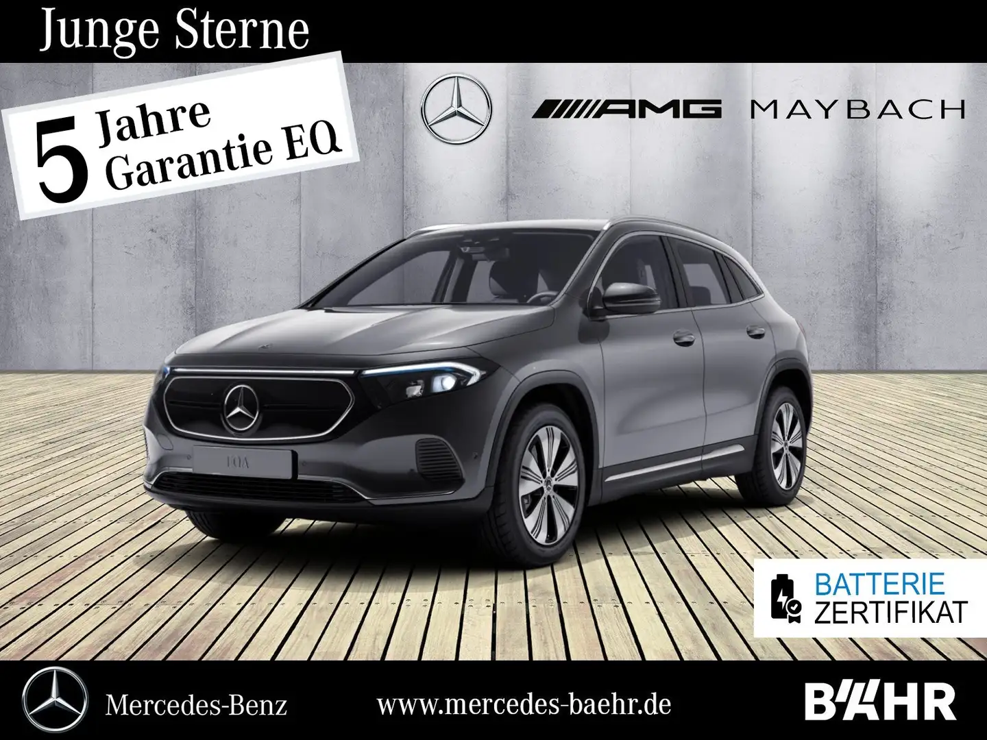 Mercedes-Benz EQA 250 EQA 250 Progressive/MBUX/LED/Totwinkel/RFK/18" Grau - 1