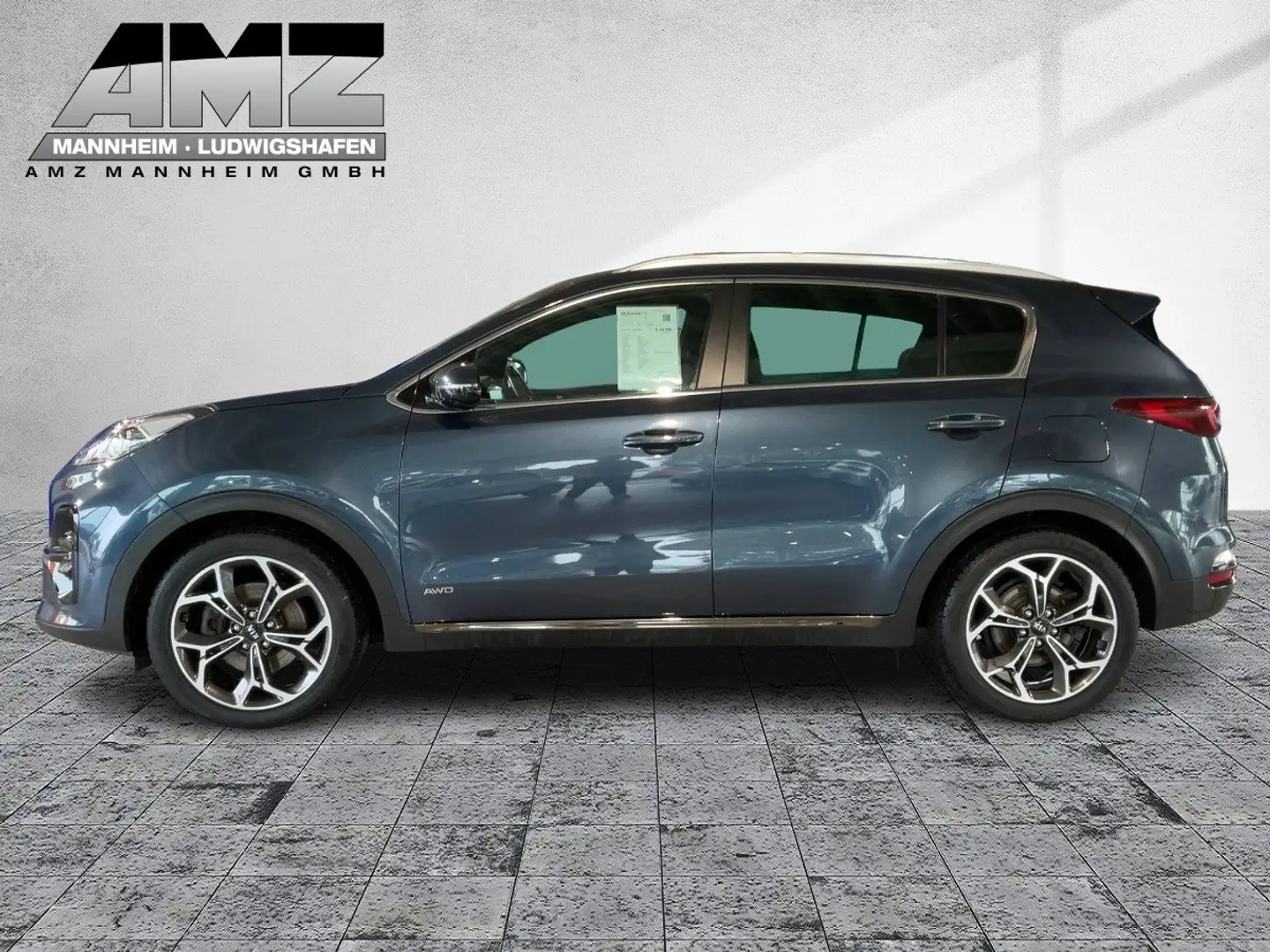 Kia Sportage 1.6 T-GDI GT Line GT-Line ACC+LED+Navi Bleu - 2