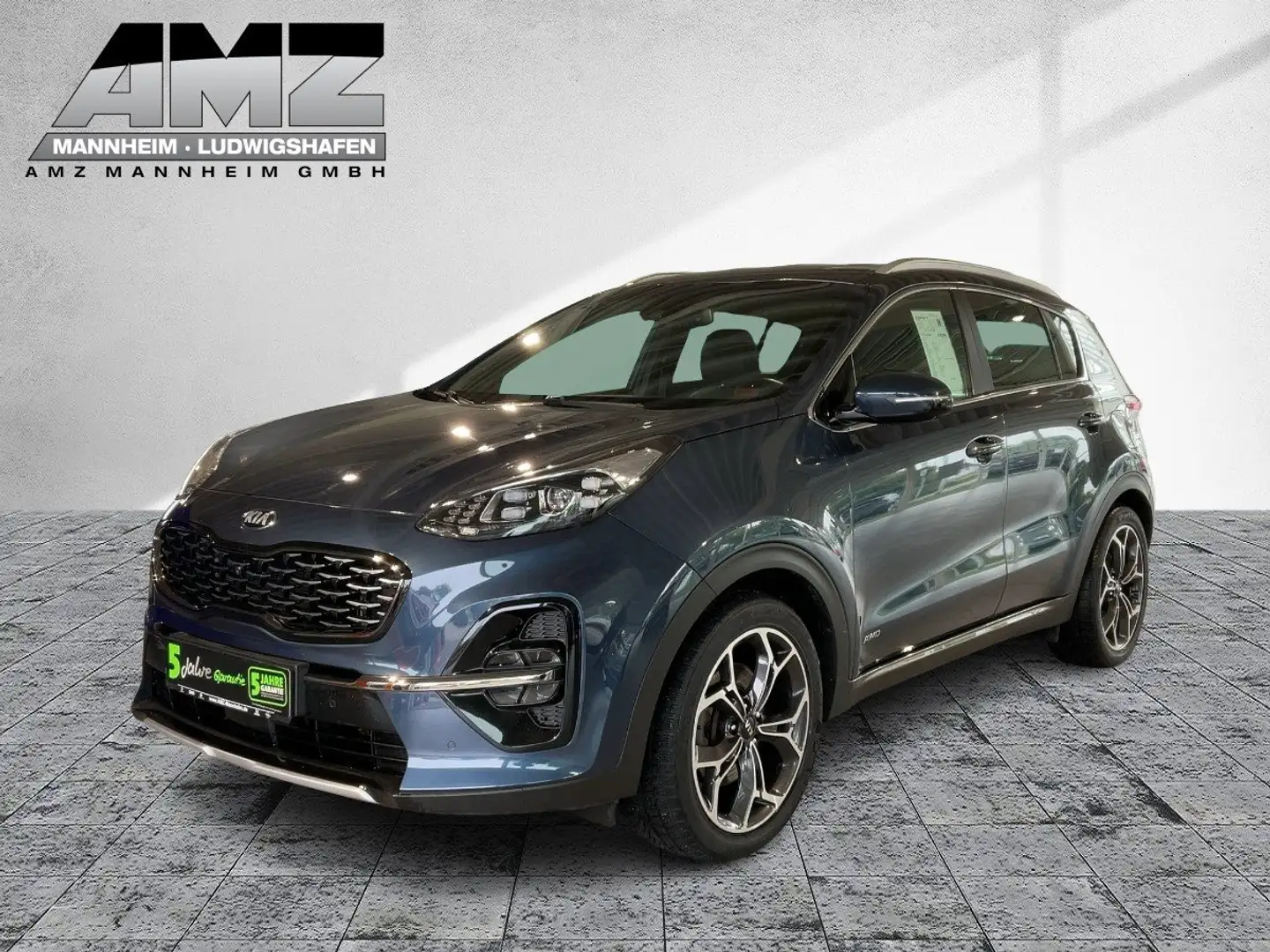 Kia Sportage 1.6 T-GDI GT Line GT-Line ACC+LED+Navi Bleu - 1