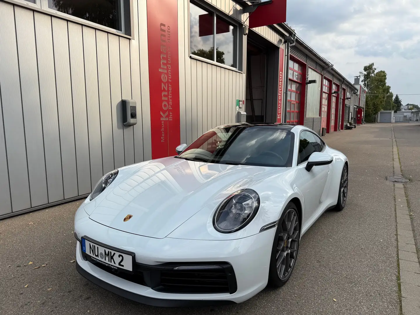 Porsche 992 Carrera S voll, Matrix, ACC, GSD, Chrono,Approved Weiß - 1