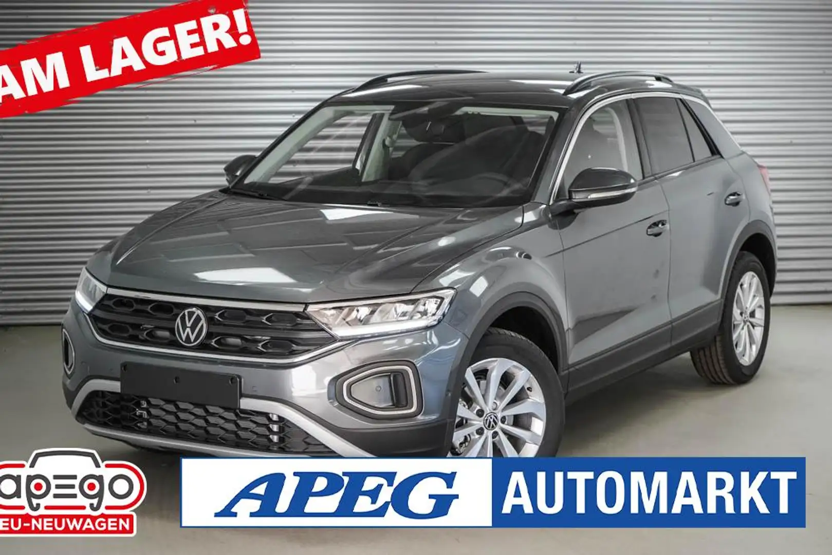 Volkswagen T-Roc 1,5 TSI DSG Life Plus Grau - 1