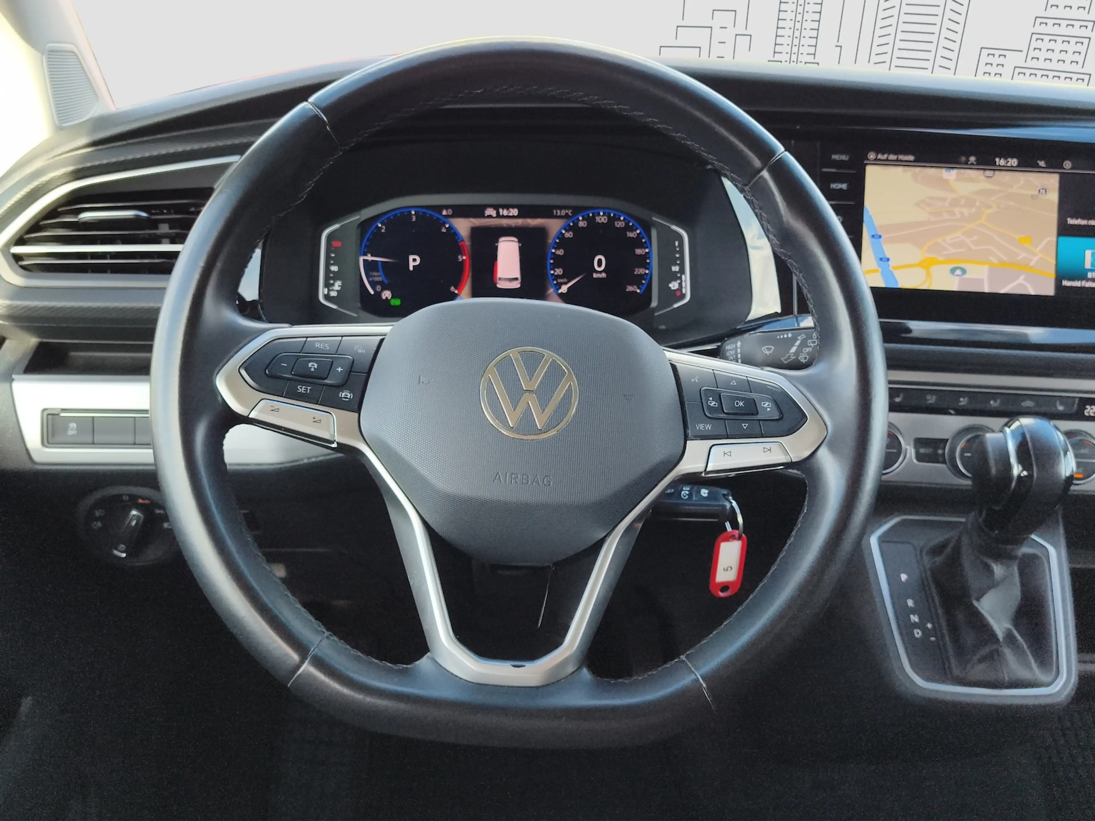 Volkswagen T6.1 Multivan 2.0 TDI 4MOTION AHK ACC Standheiz. — photo 9