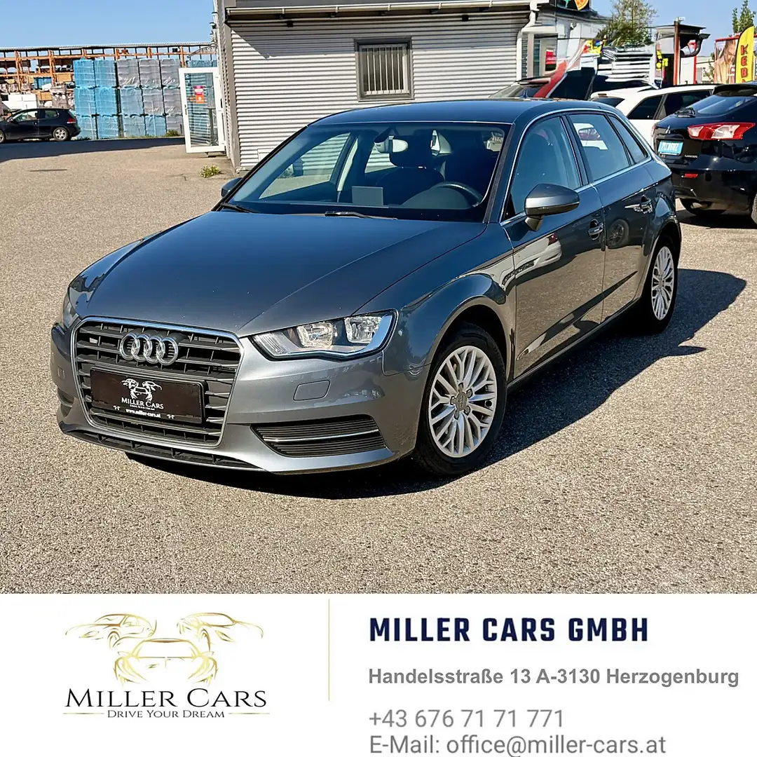 Audi A3 SB Ambiente 2,0 TDI DPF*Servicegepflegt*neues P... Grau - 1