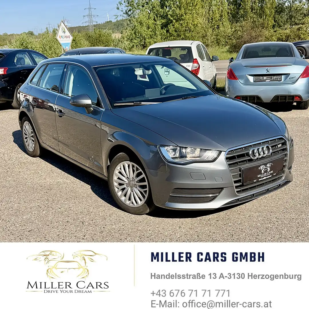Audi A3 SB Ambiente 2,0 TDI DPF*Servicegepflegt*neues P... Grau - 2