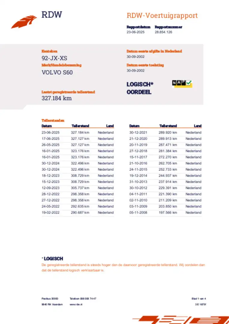 Volvo S60 2.4 D5 Edition APK 30-12-25/NAP/LMVELGEN/CLIMA/TRE Grijs - 2