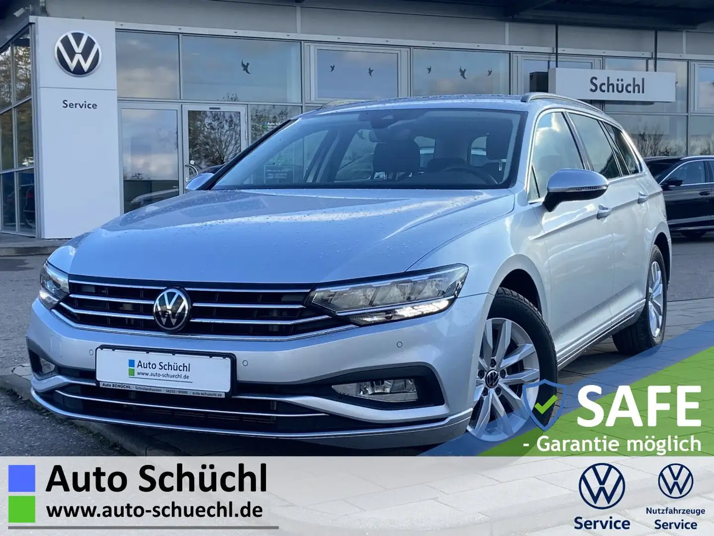 Volkswagen Passat Variant 2.0 TDI DSG Business NAVI+LED+AHK Silber - 1