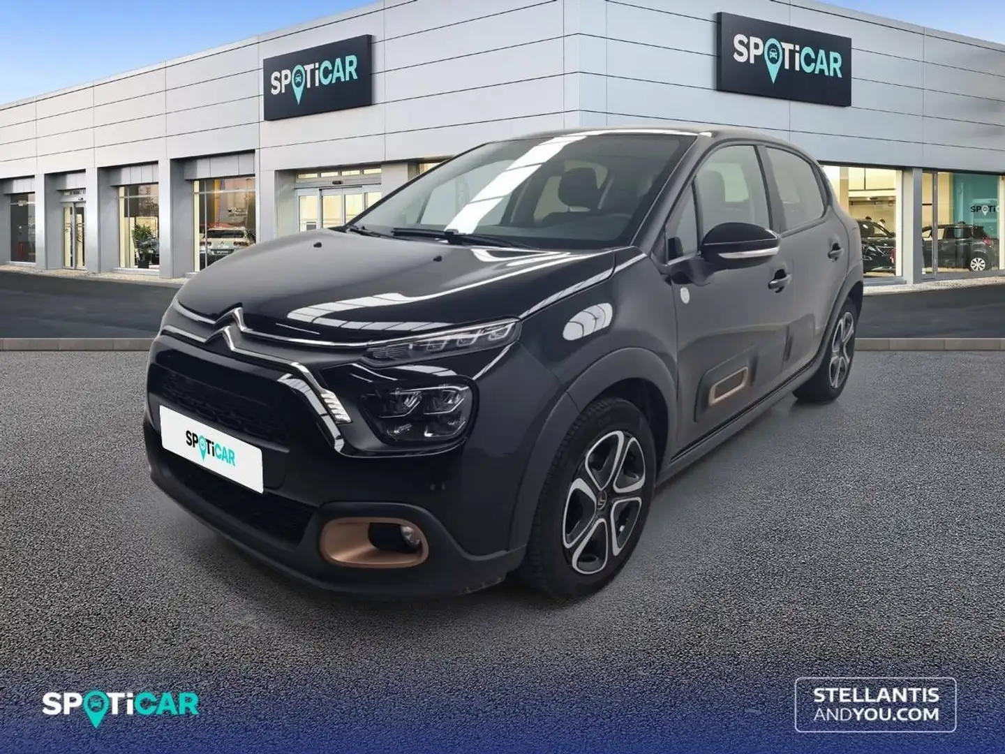 Citroen C3 1.2 PureTech S&S C-Series 83 Negro - 1