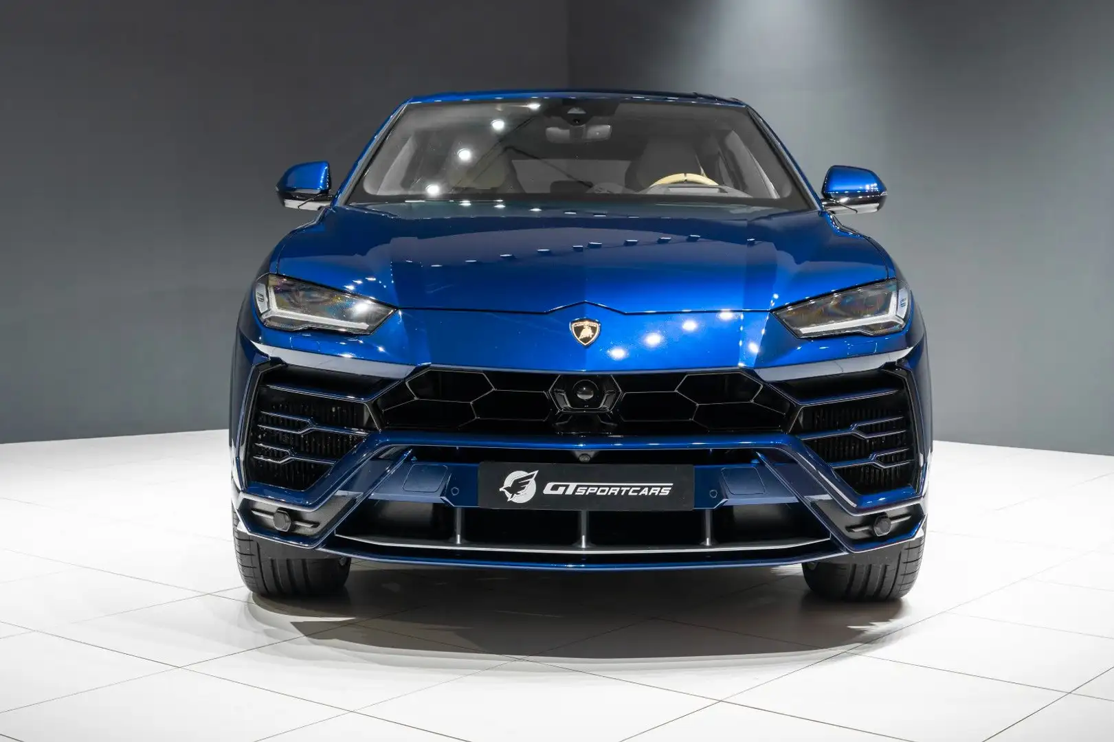 Lamborghini Urus 1 Hand Unfallfrei 5 Sitzer ADAS Pano B&O Blauw - 2