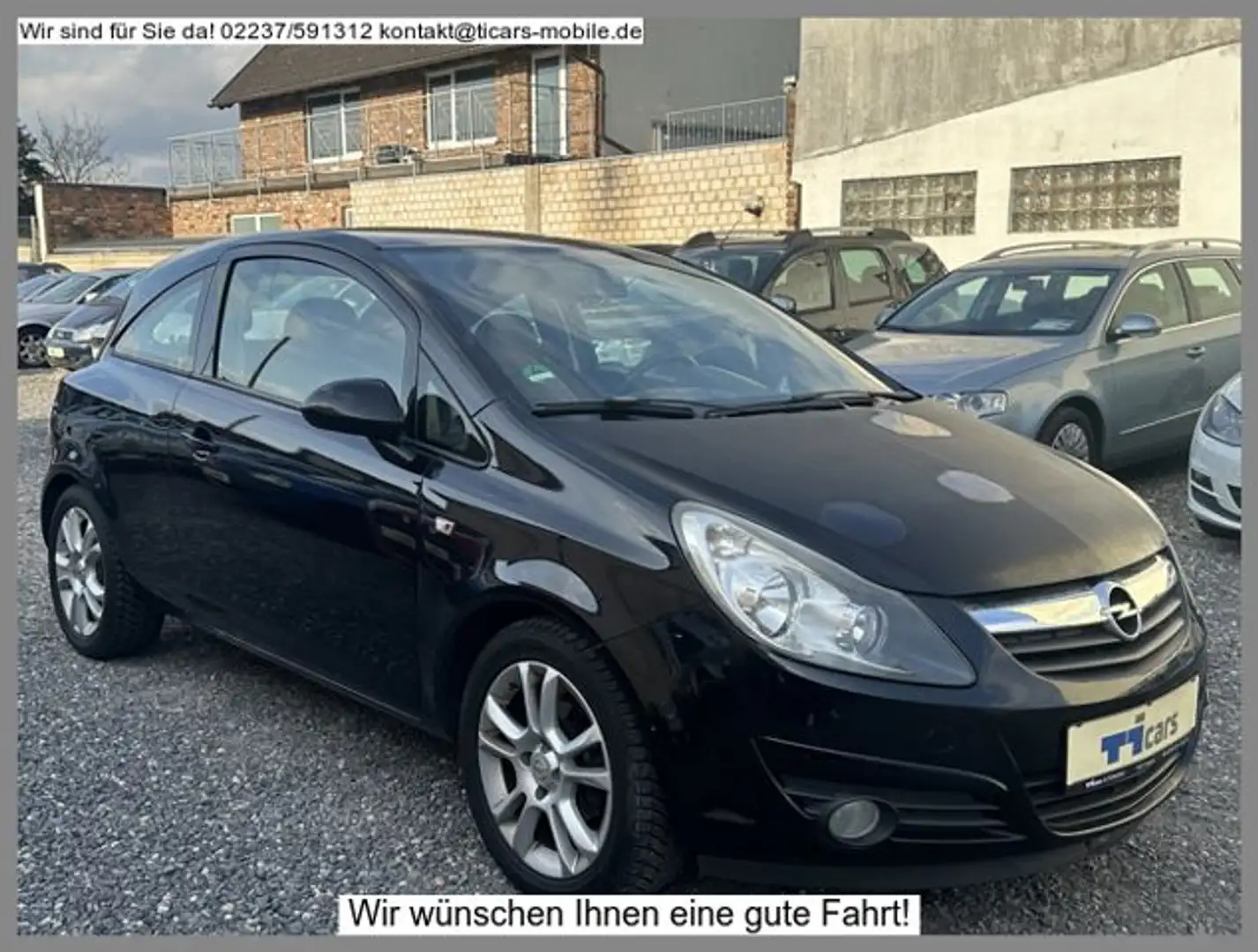 Opel Corsa 1.4 Twinport Sport *Klima,Apple Car Play,Bluetooth Schwarz - 2