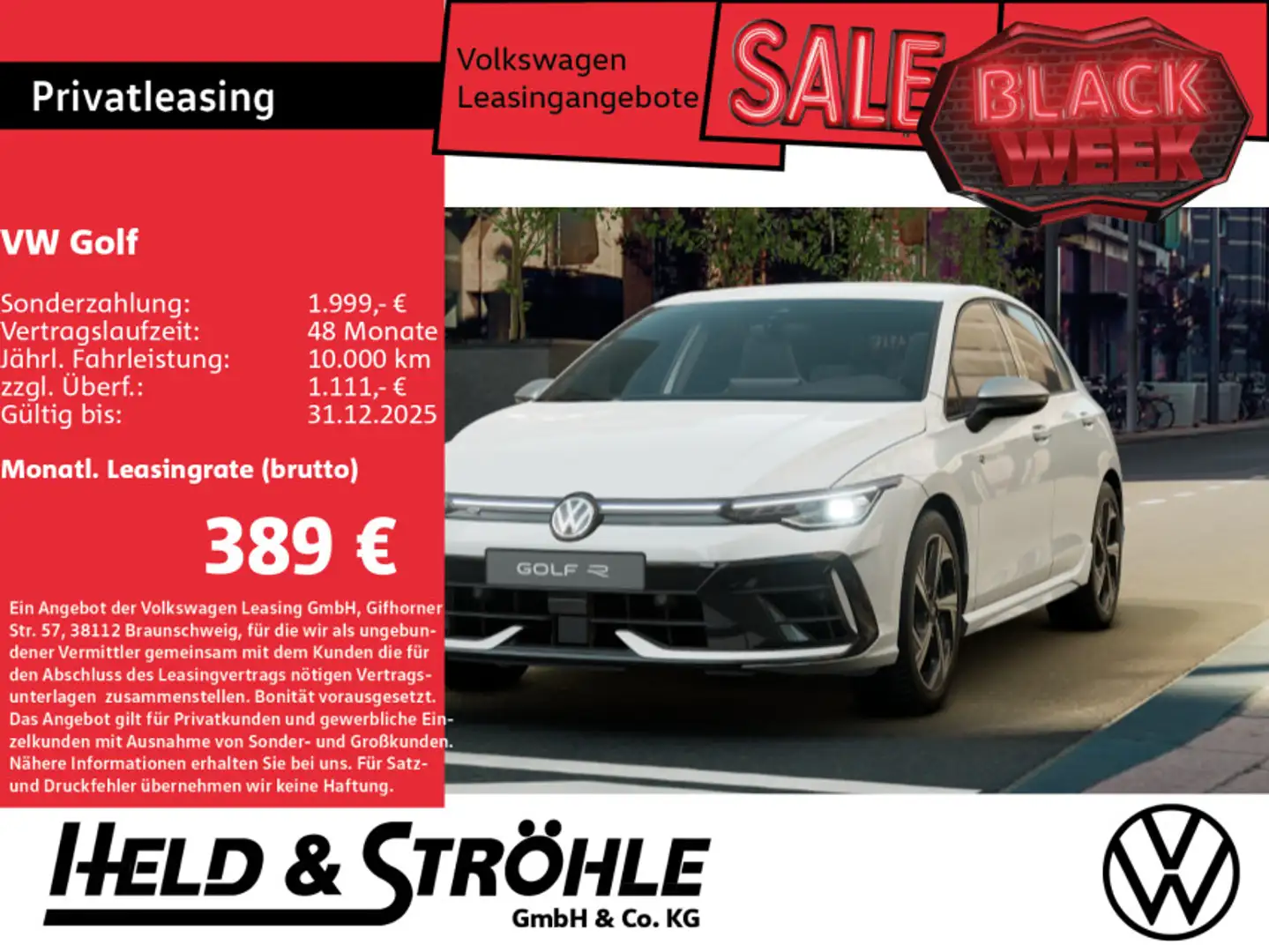 Volkswagen Golf R 333PS 2.0l TSI - Plus-Leasing Blanc - 1