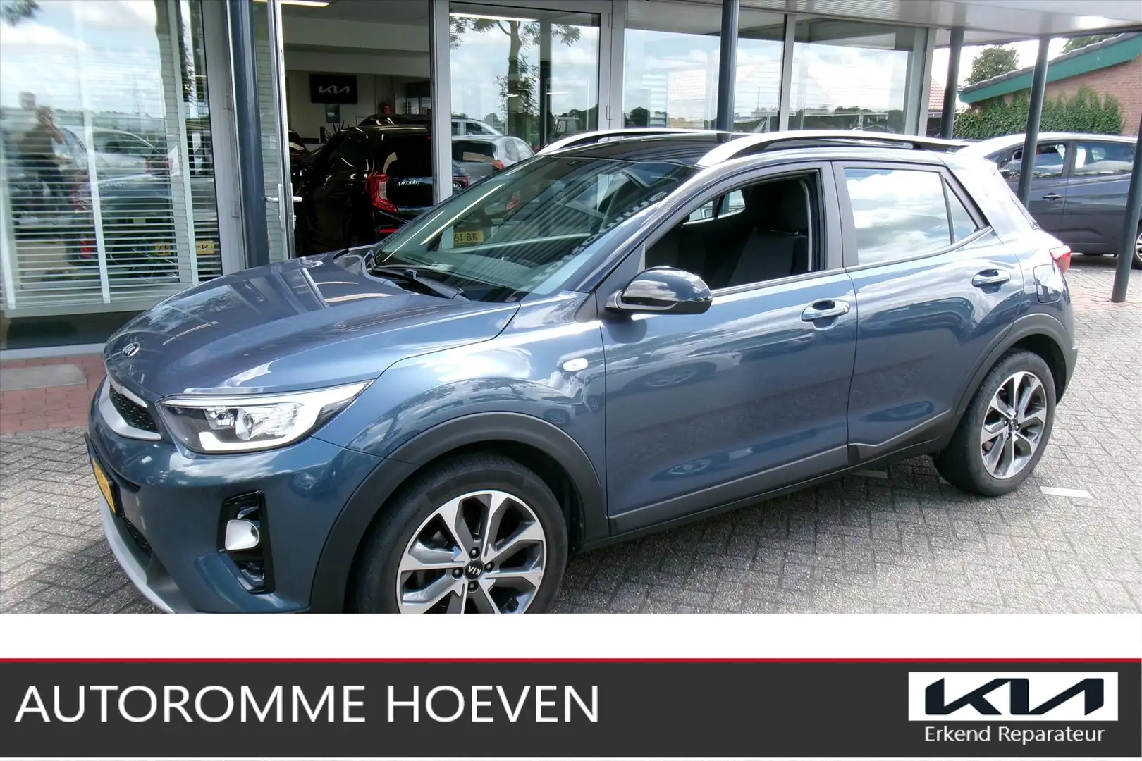 Kia Stonic 1.0 Turbo DynamicLine Org. Ned. !! Trekhaak !! Blauw - 1