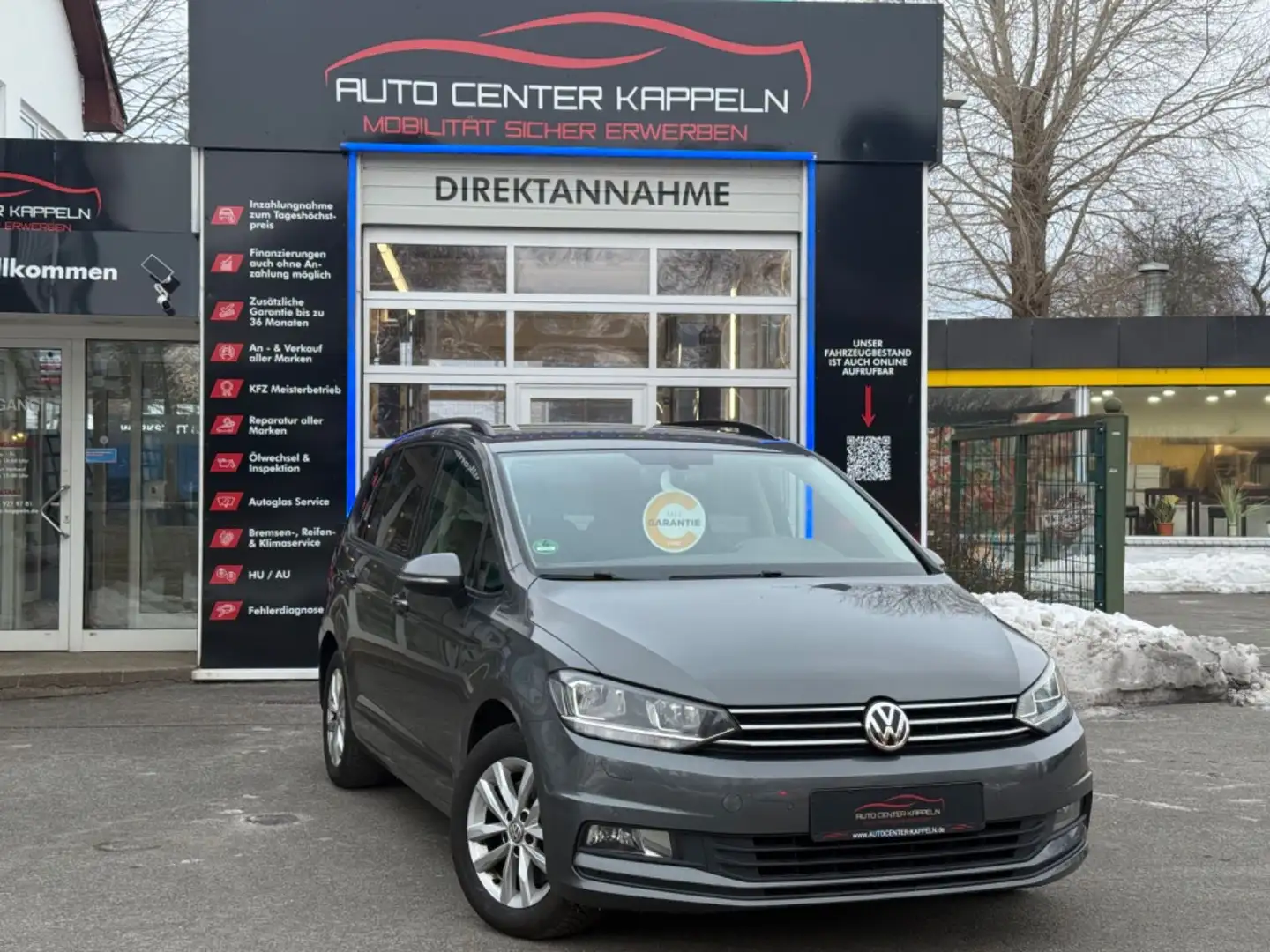 Volkswagen Touran 1.4 TSI DSG Comfortline 7Sitzer-ACC-NAVI Gris - 1