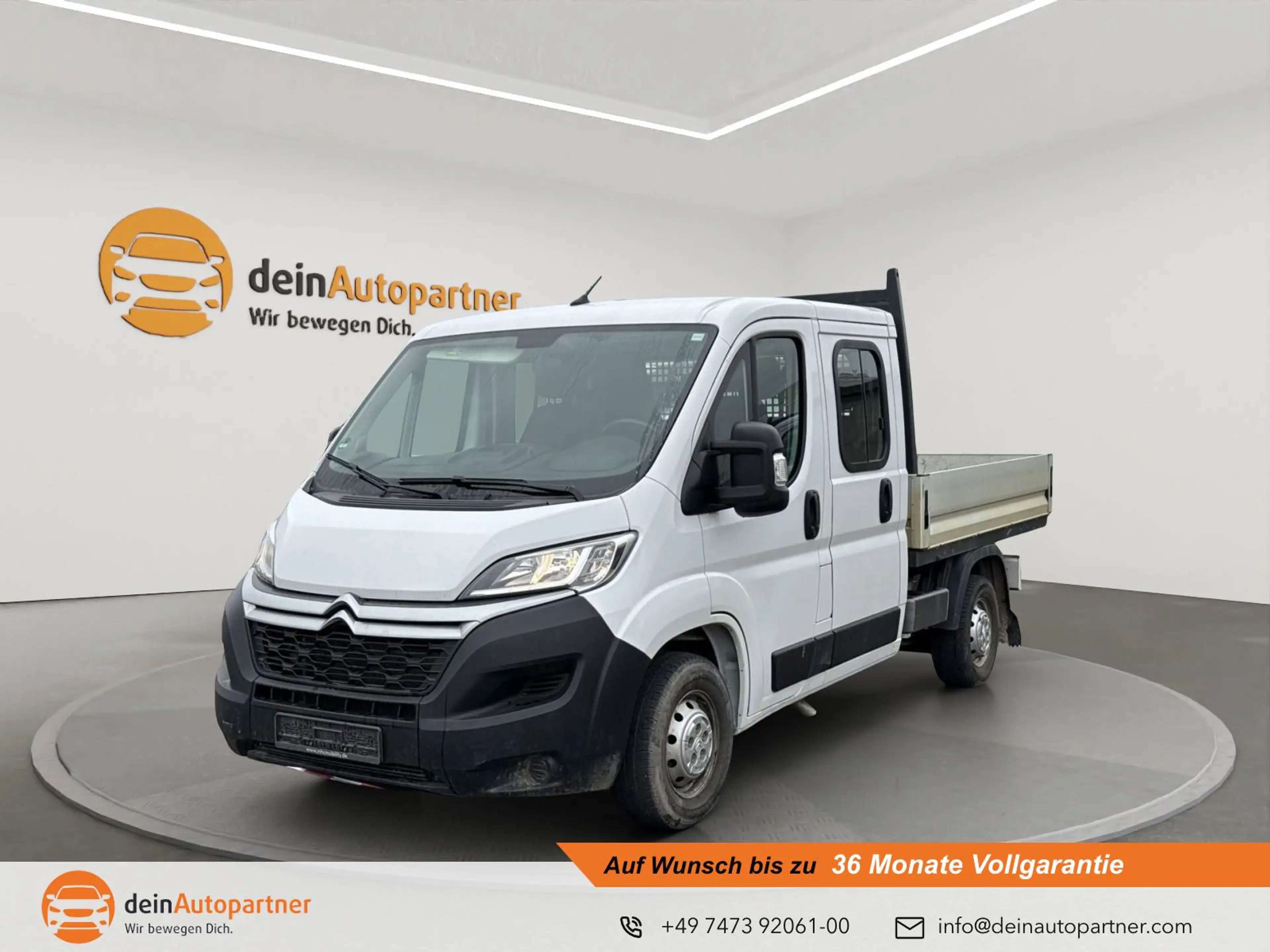 Citroen Jumper Doka Pritsche 2,2 HDI 7 SITZE/AHK/KLIMA/TEMPOMAT/D