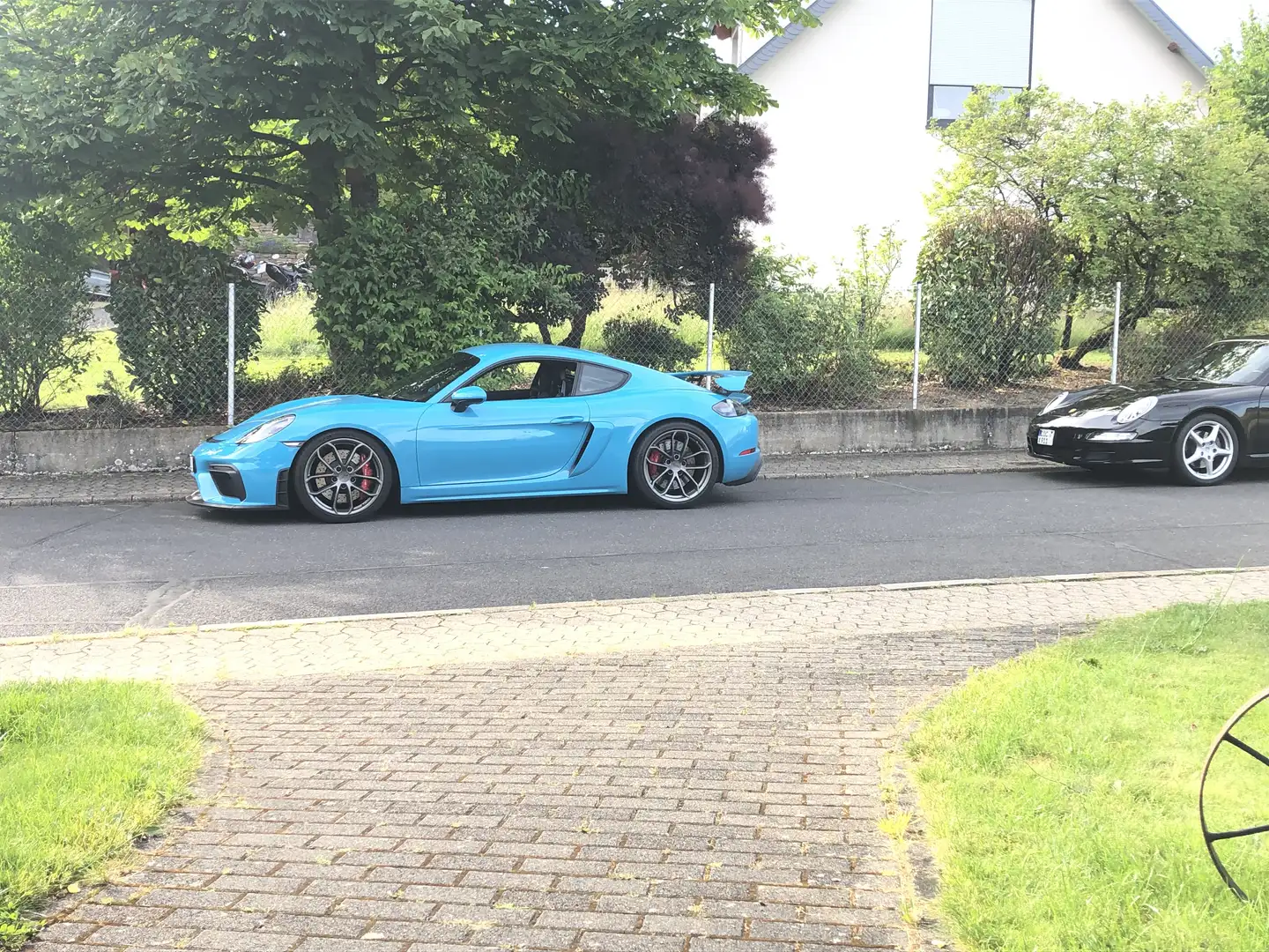 Porsche Cayman 718 GT4 Clubsport Blau - 1