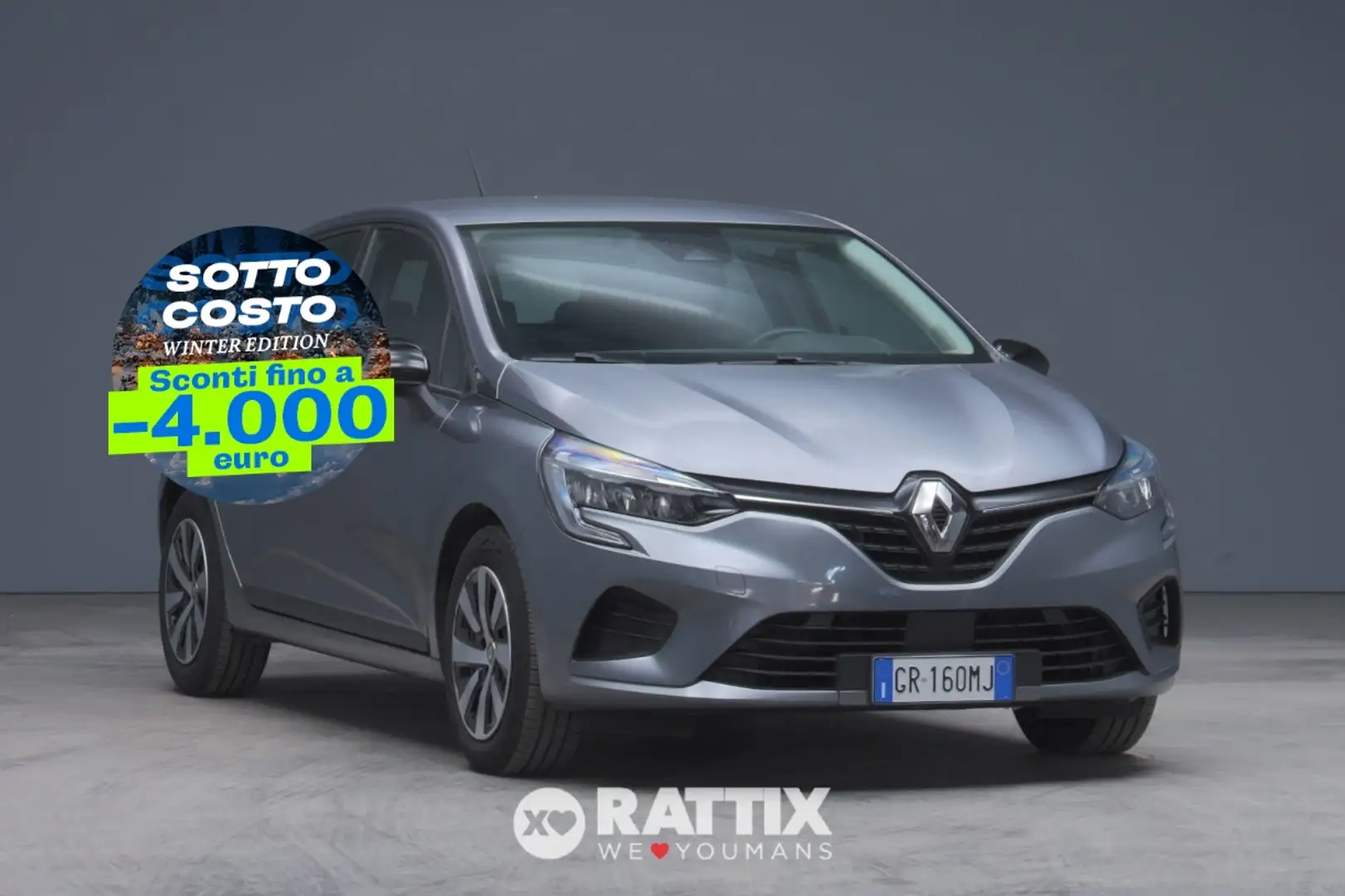 Renault Clio 1.6 Hybrid E-Tech 145CV Equilibre Auto Gris - 1