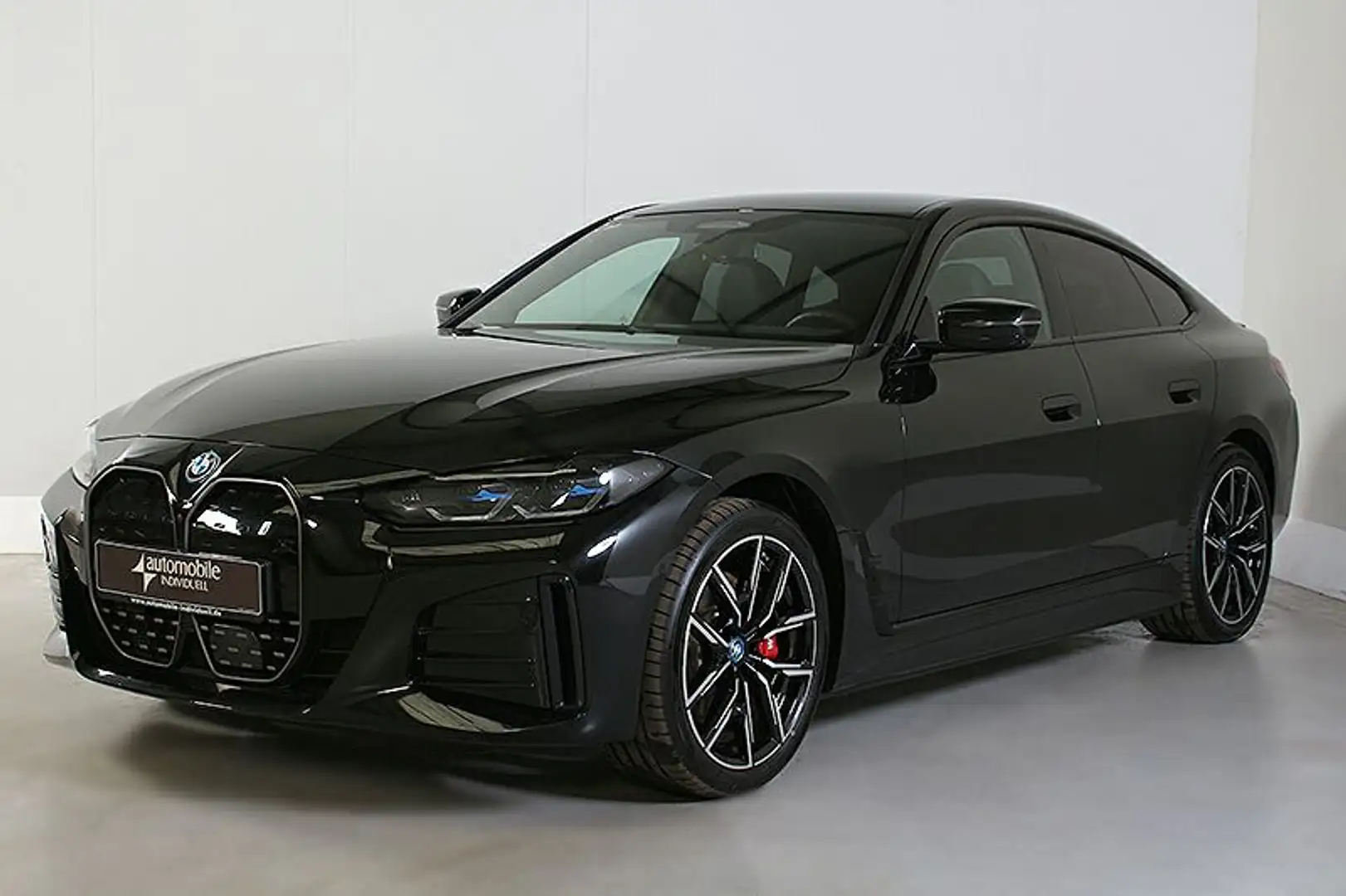 BMW i4 eDr. 40 Gran Coupé M Sport Pro Laser ACC H&K Noir - 1