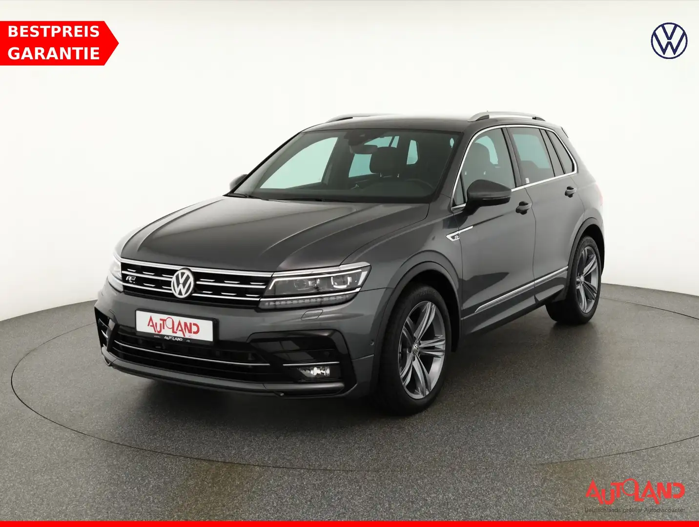 Volkswagen Tiguan 1.5 TSI DSG R-Line LED ACC Head-Up AHK Gris - 1