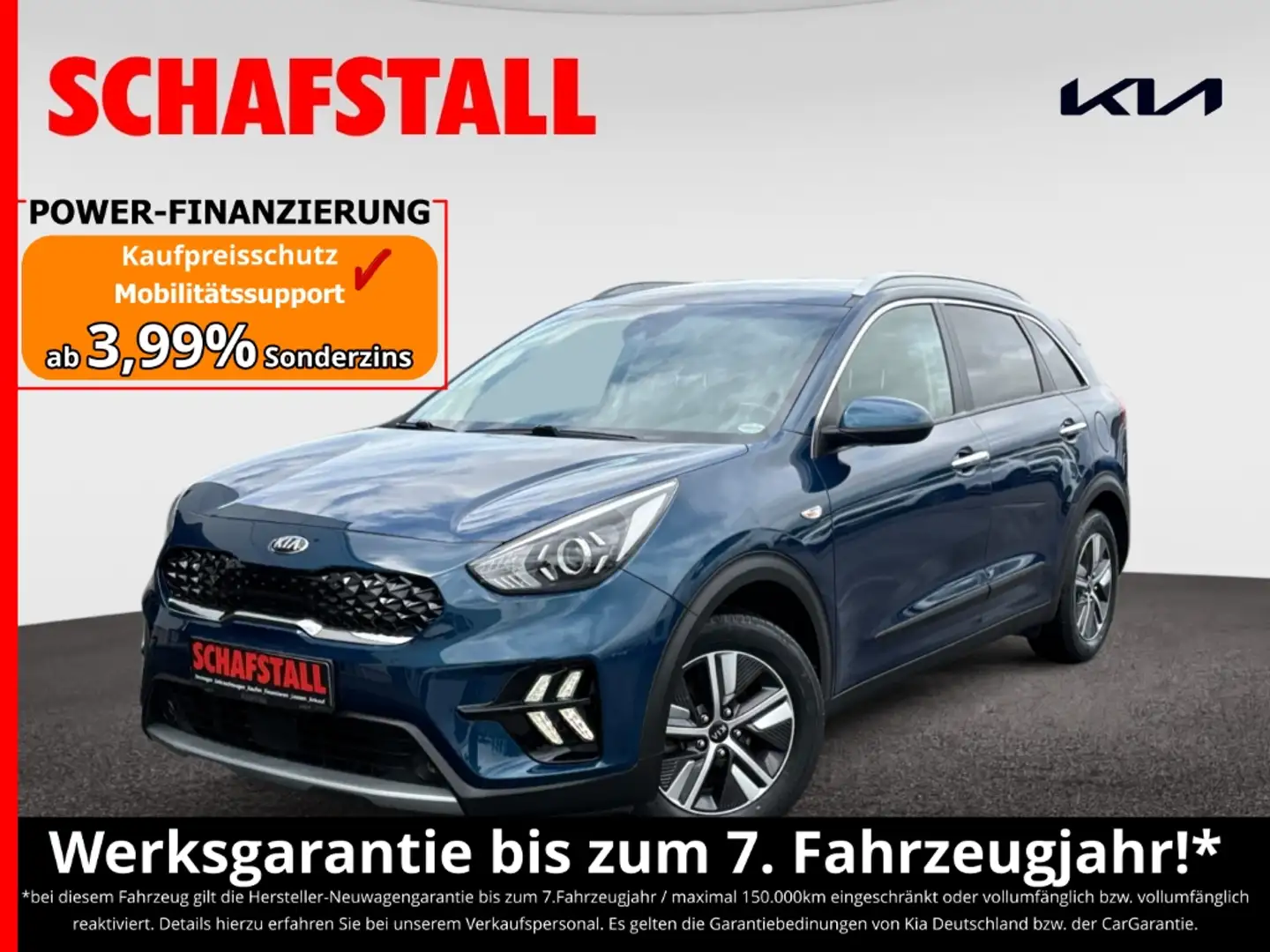 Kia Niro Vision 1.6 GDI Hybrid Navi Tempomat Kamera Sitzhei Blue - 1