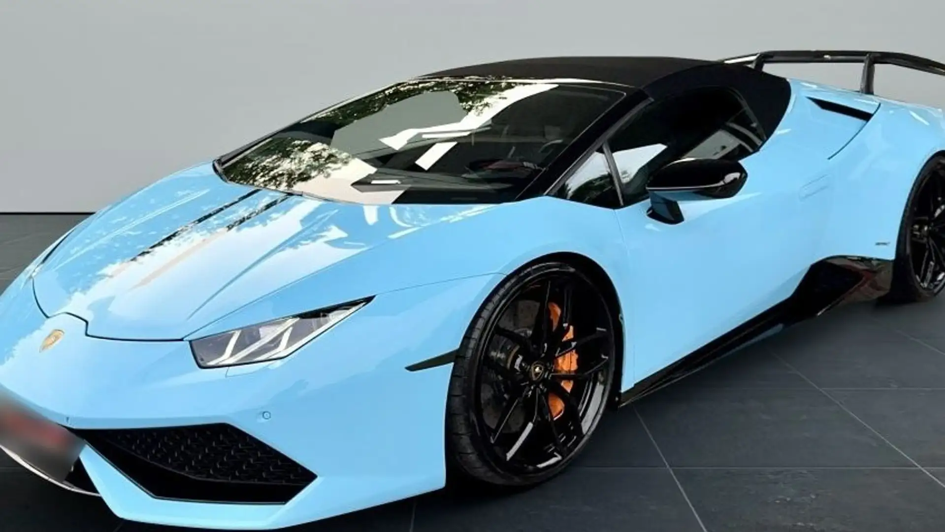Lamborghini Huracán LP 610-4 Spyder Синий - 1
