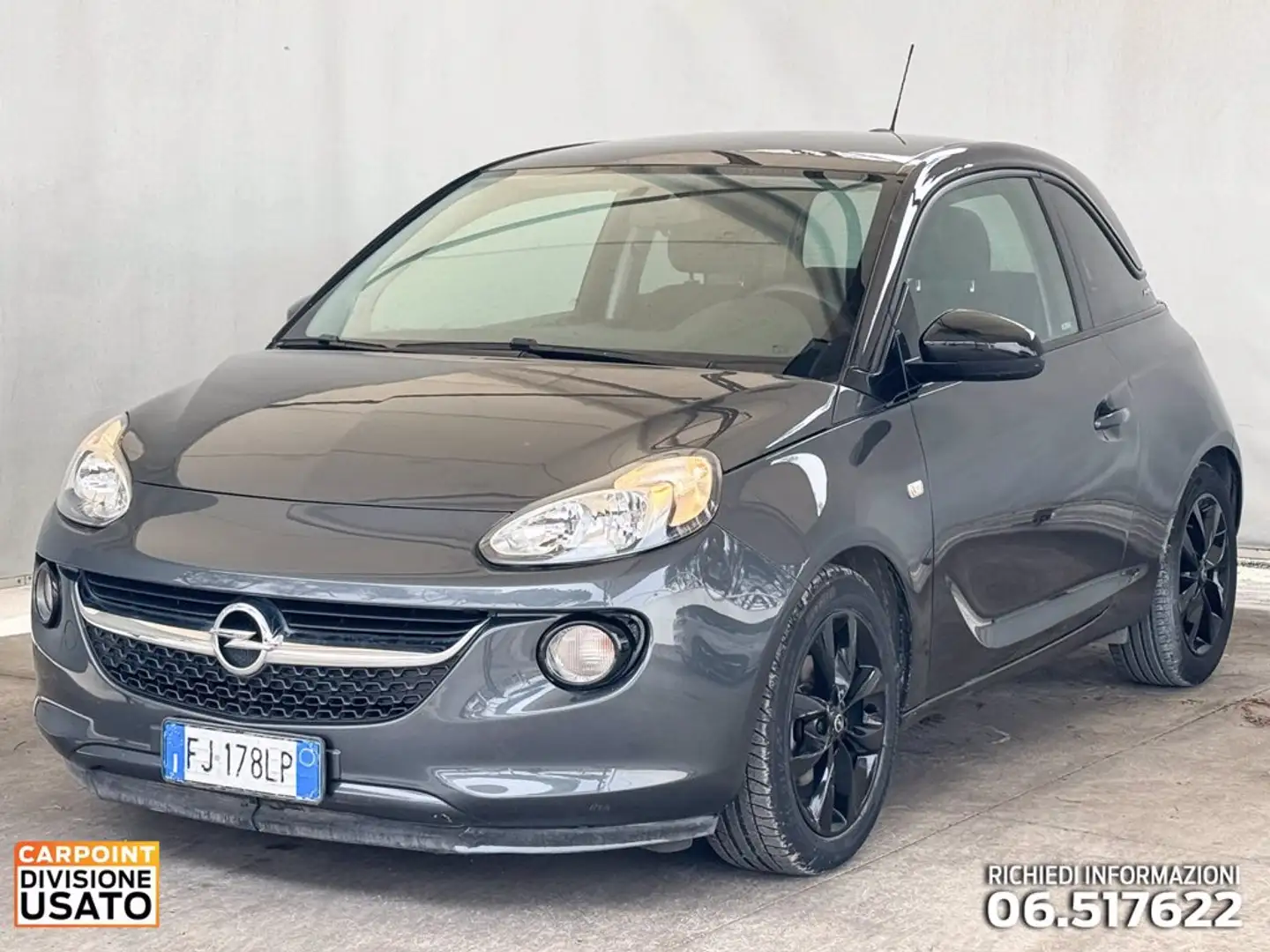 Opel Adam 1.2 rocks unlimited 70cv Grigio - 1