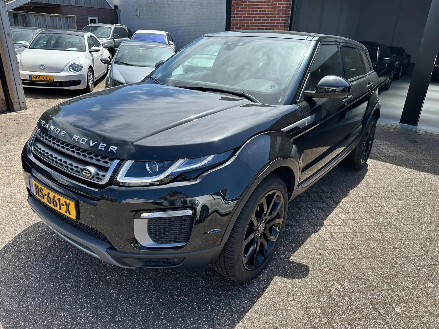 Land Rover Range Rover Evoque 2.0 TD4 SE Dynamic AUTOMAAT-NAVI-PDC-CRUISE-CLIMA- Zwart - 2