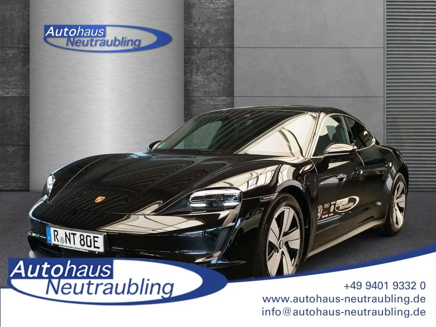 Porsche Taycan 71 KWh +NAVI+CCS+PDC+GRA+PASM+SHZ+ Schwarz - 1