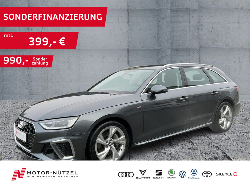 Audi A4 40 TDI S-TR QU S-LINE LED+NAVI+SHZ+18"