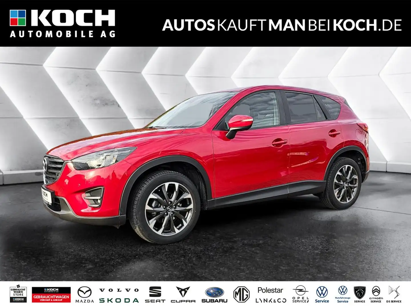 Mazda CX-5 SKYACTIV-G 160 Drive AWD Nakama Bluetooth LED Rot - 1
