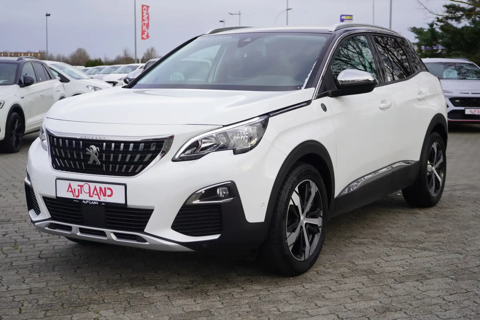 Peugeot 3008 1.5 Blue-HDi Crossway Android Apple AHK USB Weiß - 2