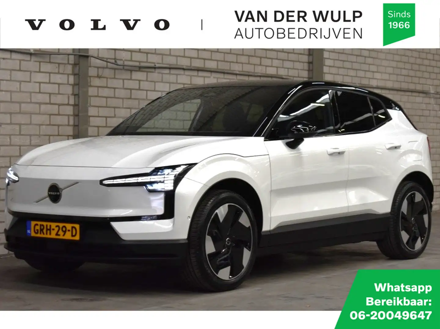 Volvo EX30 Extended Range Ultra 272pk/69 kWh | Harman/Kardon Wit - 1