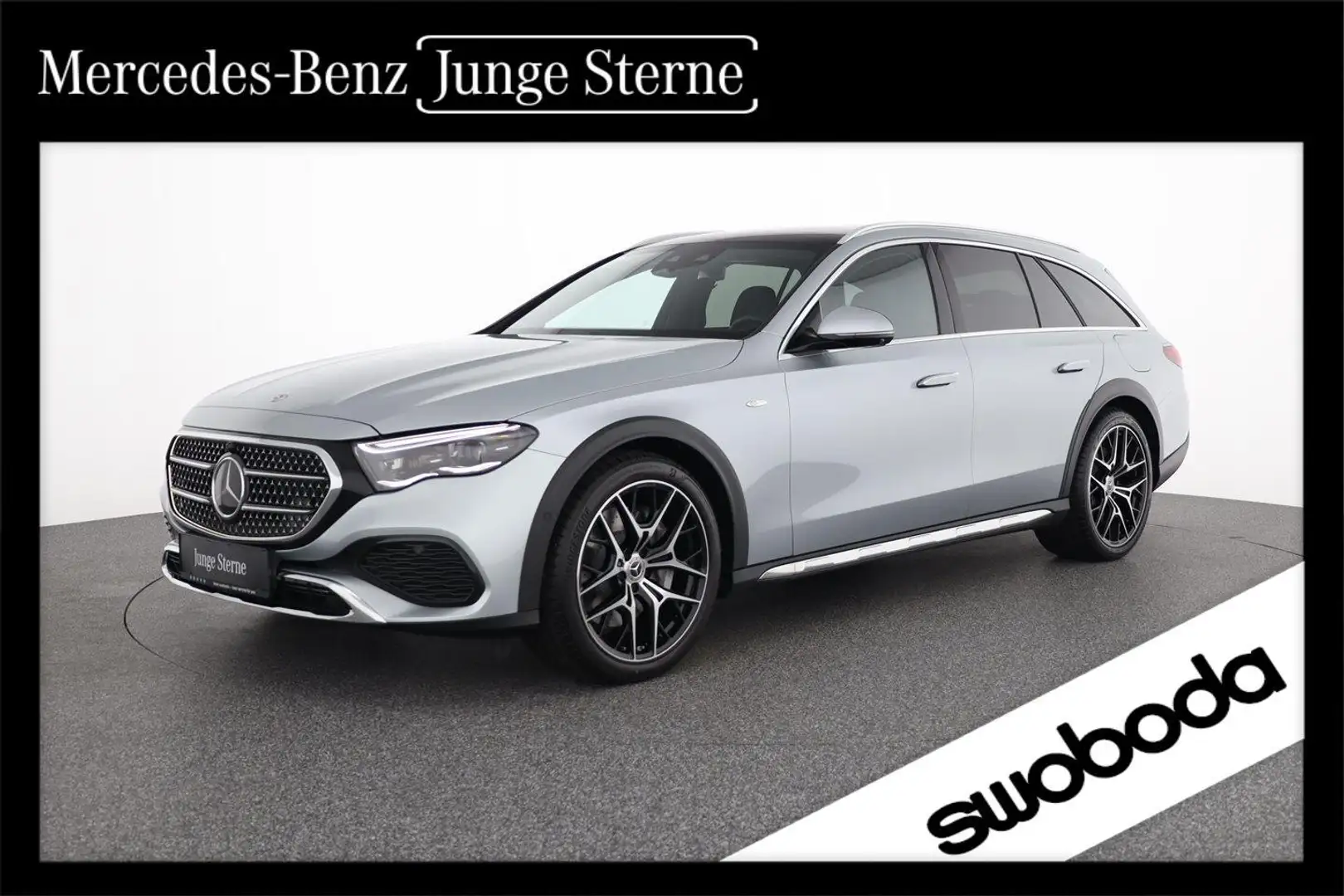 Mercedes-Benz E 300 de T All Terrain DistronicPlus Memory Zilver - 1