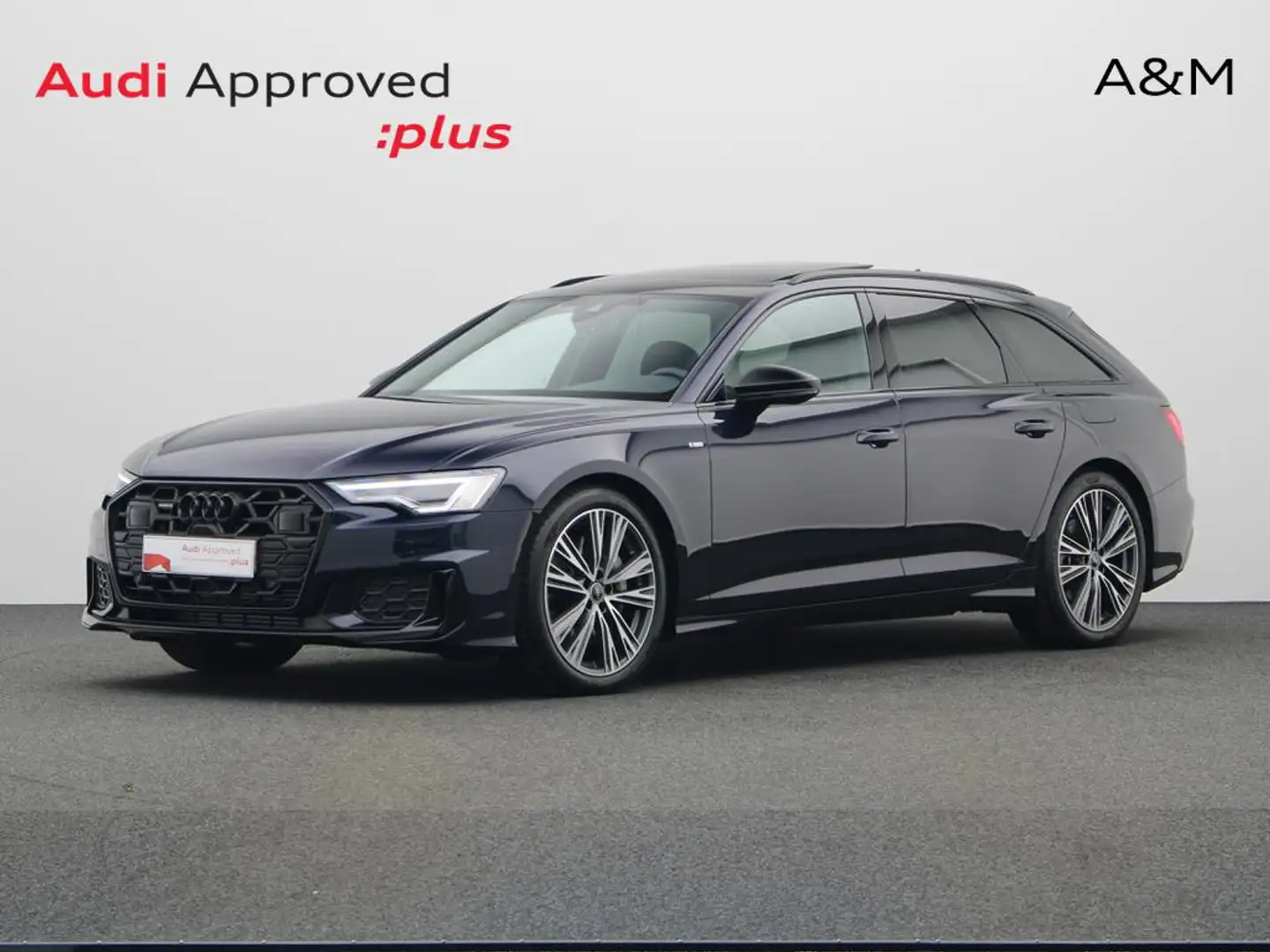 Audi A6 Avant S-LINE 50 TFSIe PHEV 299 PK S-TRONIC QUATTRO Bleu - 1