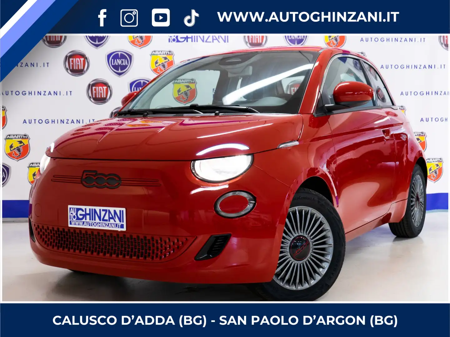 Fiat 500e Red Berlina 23,65 kWh Rojo - 1