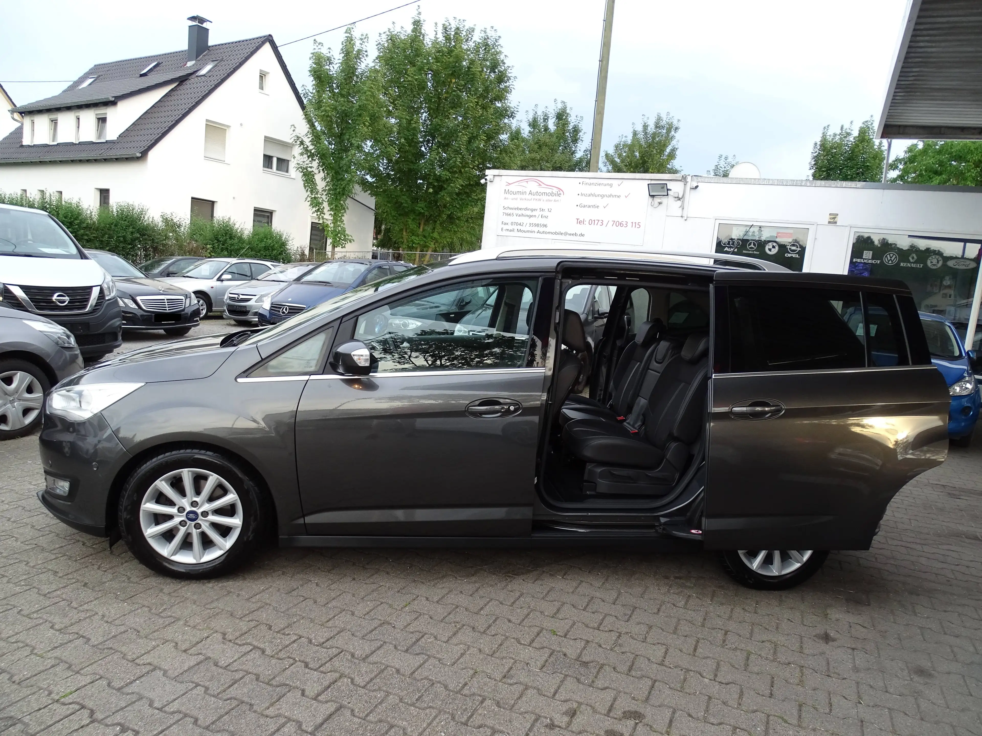 Ford Grand C-Max 2.0 TDCi Titanium"KLIMAAUTO"LEDER"NAVI"TEMPOMAT"SITZHZG+LENKRADHZG"PDC"AHK-SCHWENKBAR"EURO-6 — photo 12