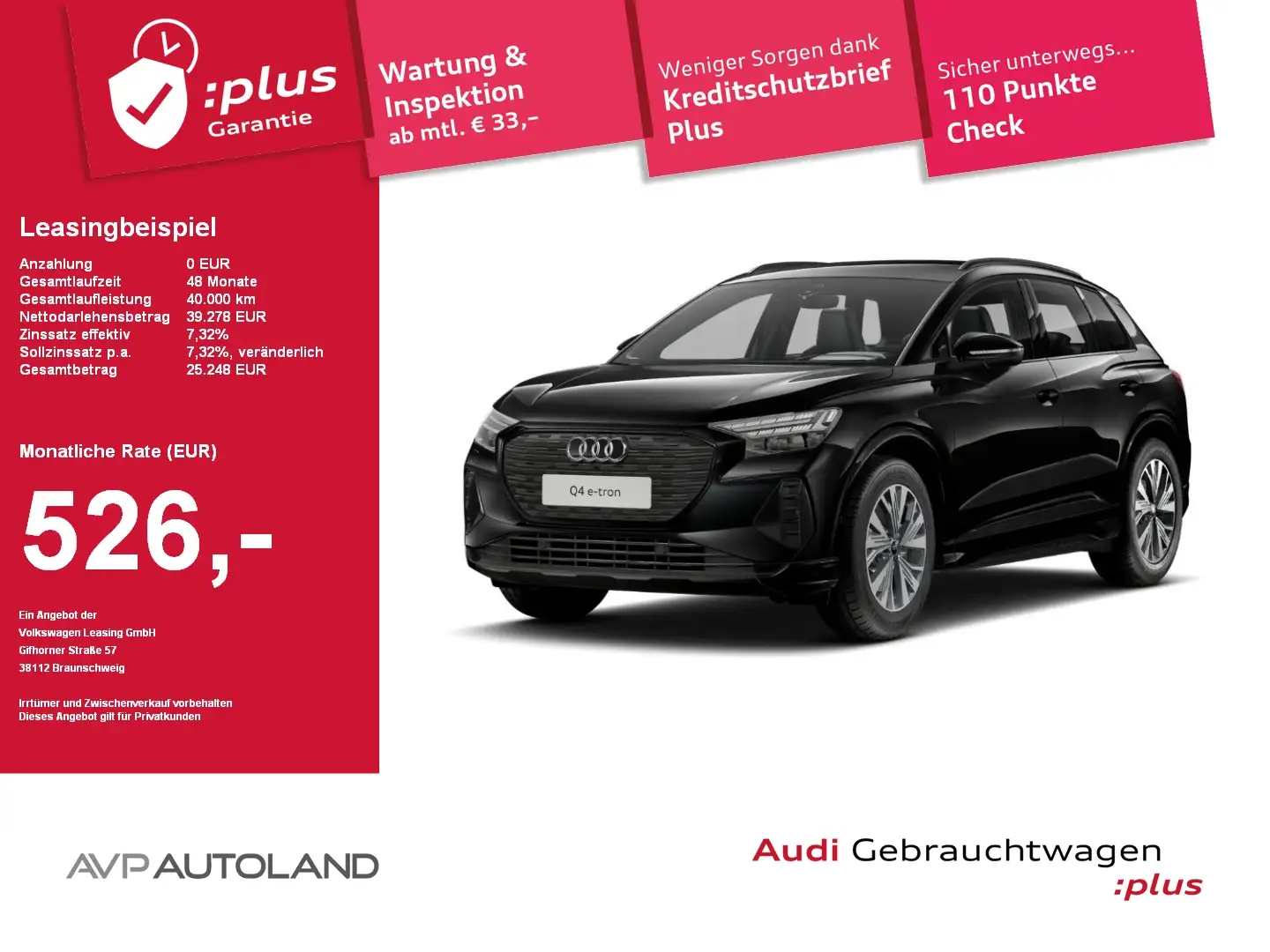 Audi Q4 e-tron Q4 45 e-tron quattro | MMI NAVI PRO | HEAD-UP | Zwart - 1