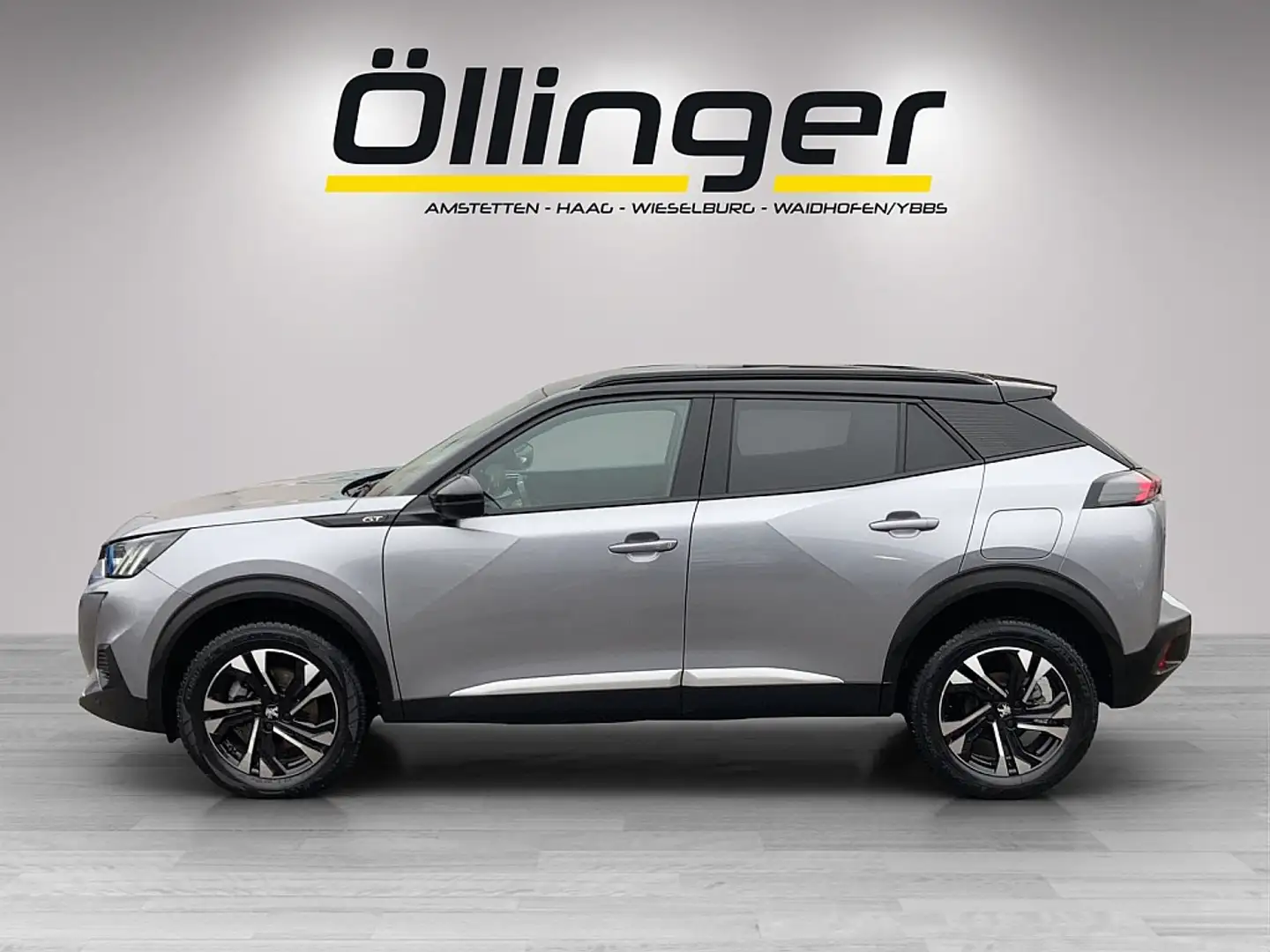 Peugeot 2008 BlueHDi 130 S&S GT EAT8 Gris - 2