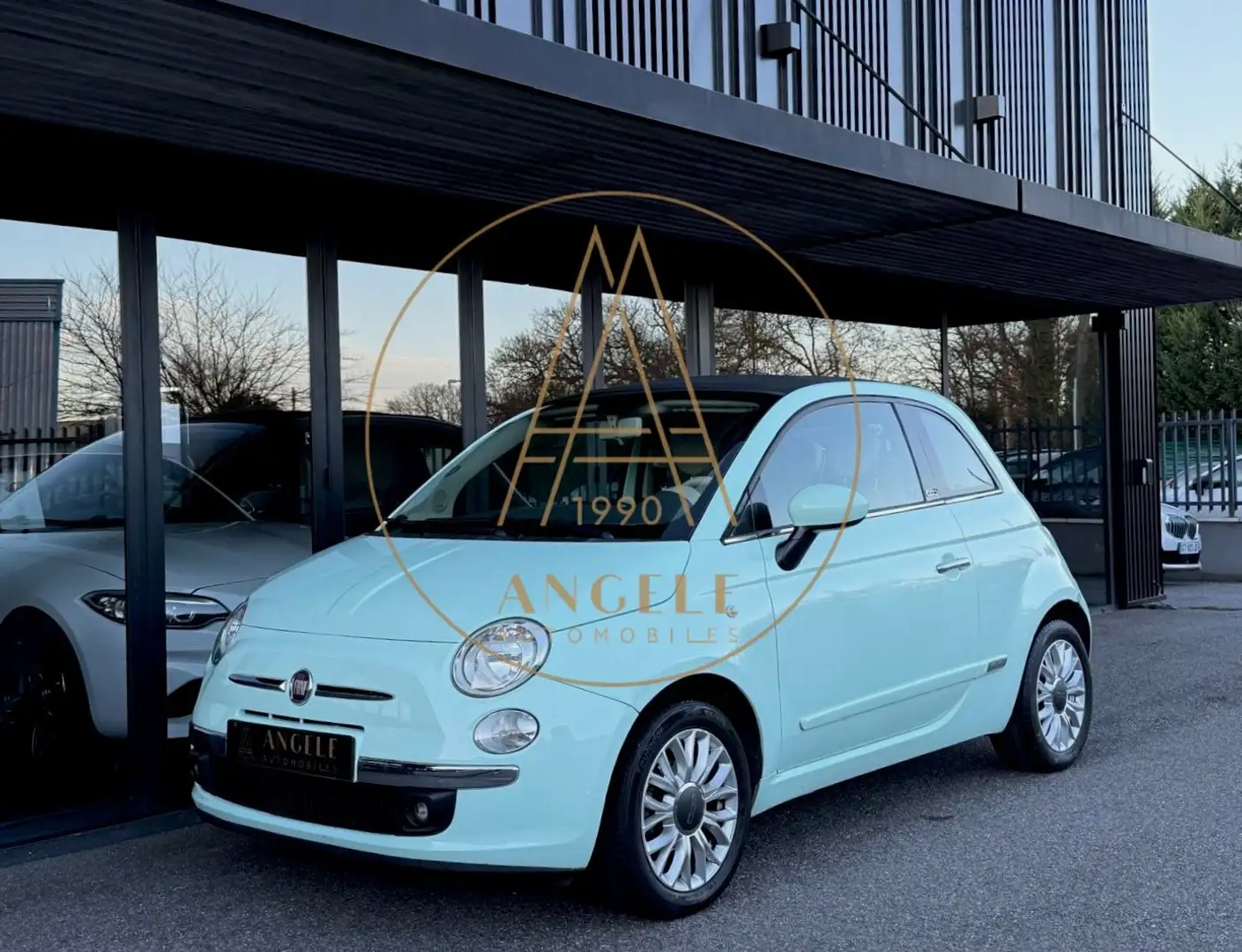 Fiat 500C 500C 1.2 8V 69 ch Lounge Vert - 1