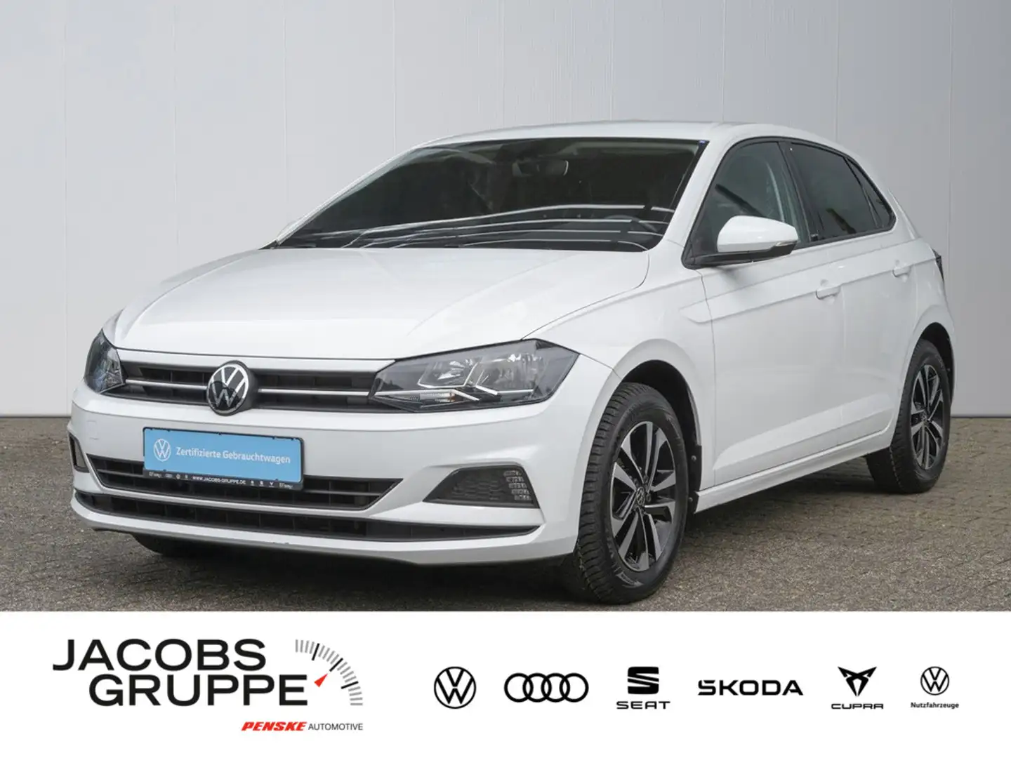 Volkswagen Polo 1.0 TSI United Navi,SHZ,App Connect Bianco - 1