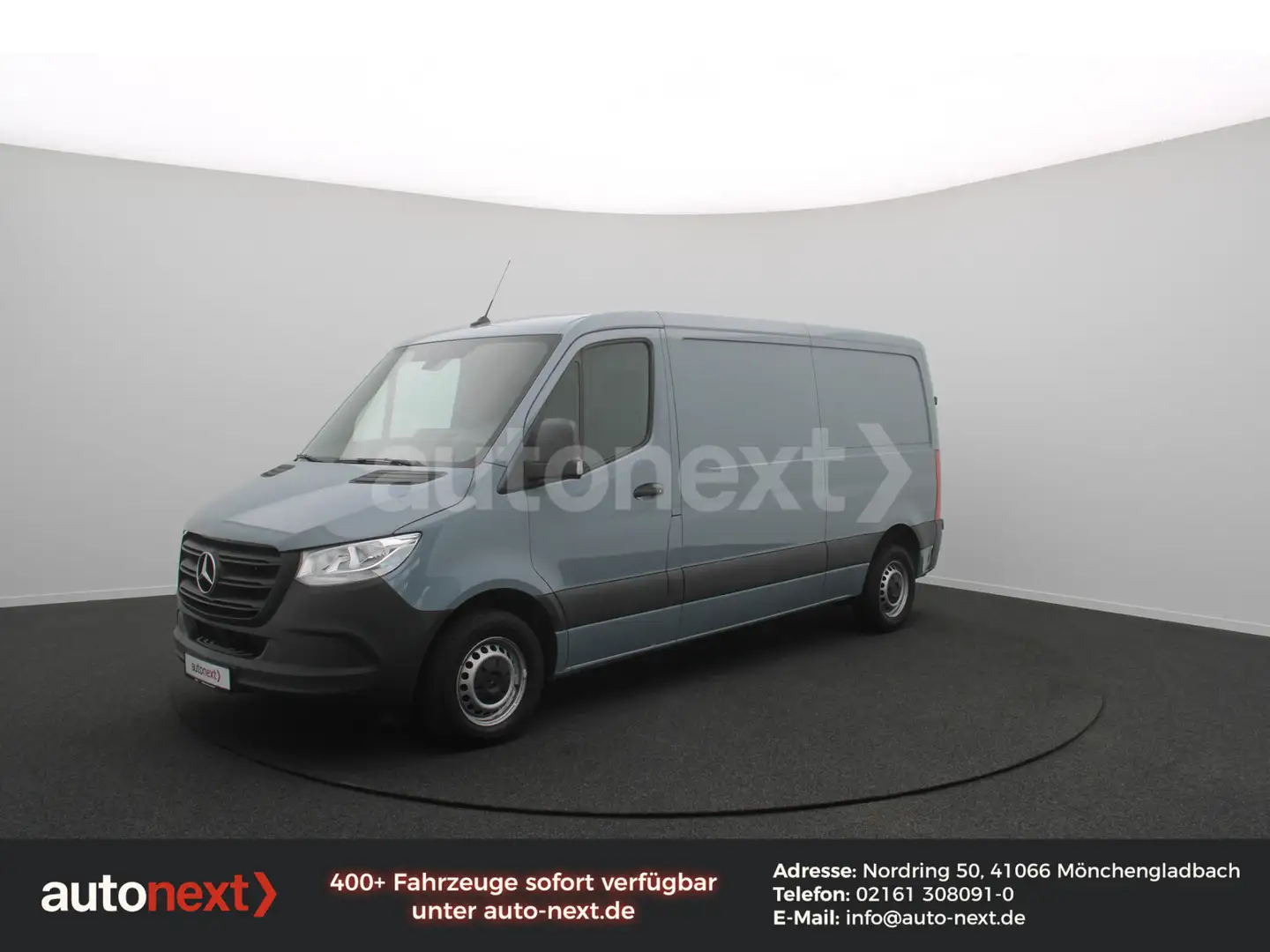 Mercedes-Benz Sprinter 211 Kompakt *1.Hand* AHK+3-Sitze (4384) Gris - 1