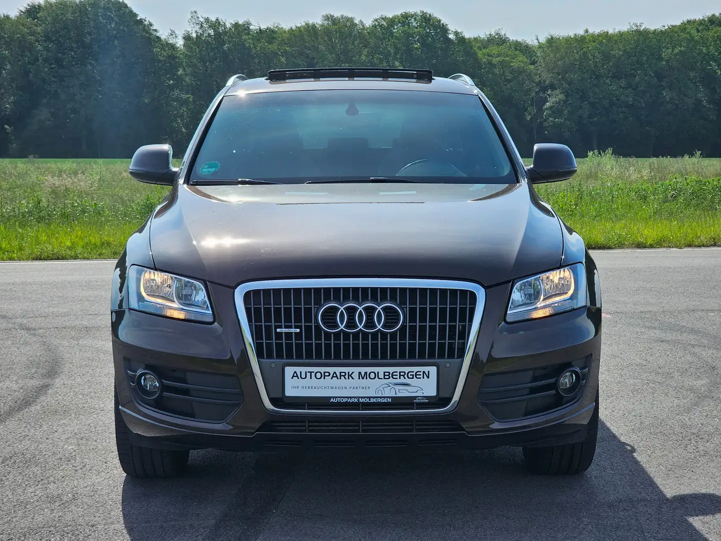 Audi Q5 2.0 TDI quattro S-Line Panorama Automatik GARANTIE Marrone - 2
