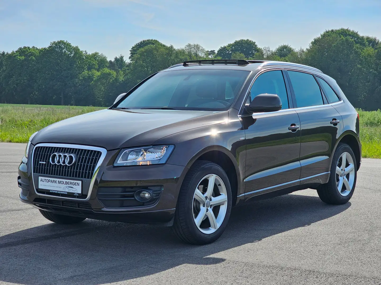 Audi Q5 2.0 TDI quattro S-Line Panorama Automatik GARANTIE Marrone - 1