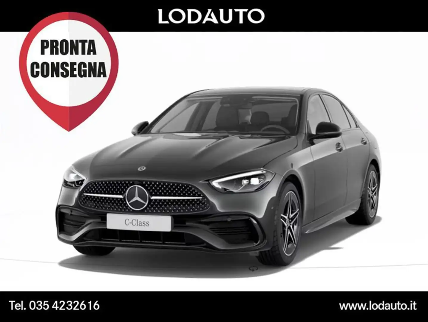 Mercedes-Benz C 300 C 300 e Plug-in hybrid AMG Line Advanced Grigio - 1