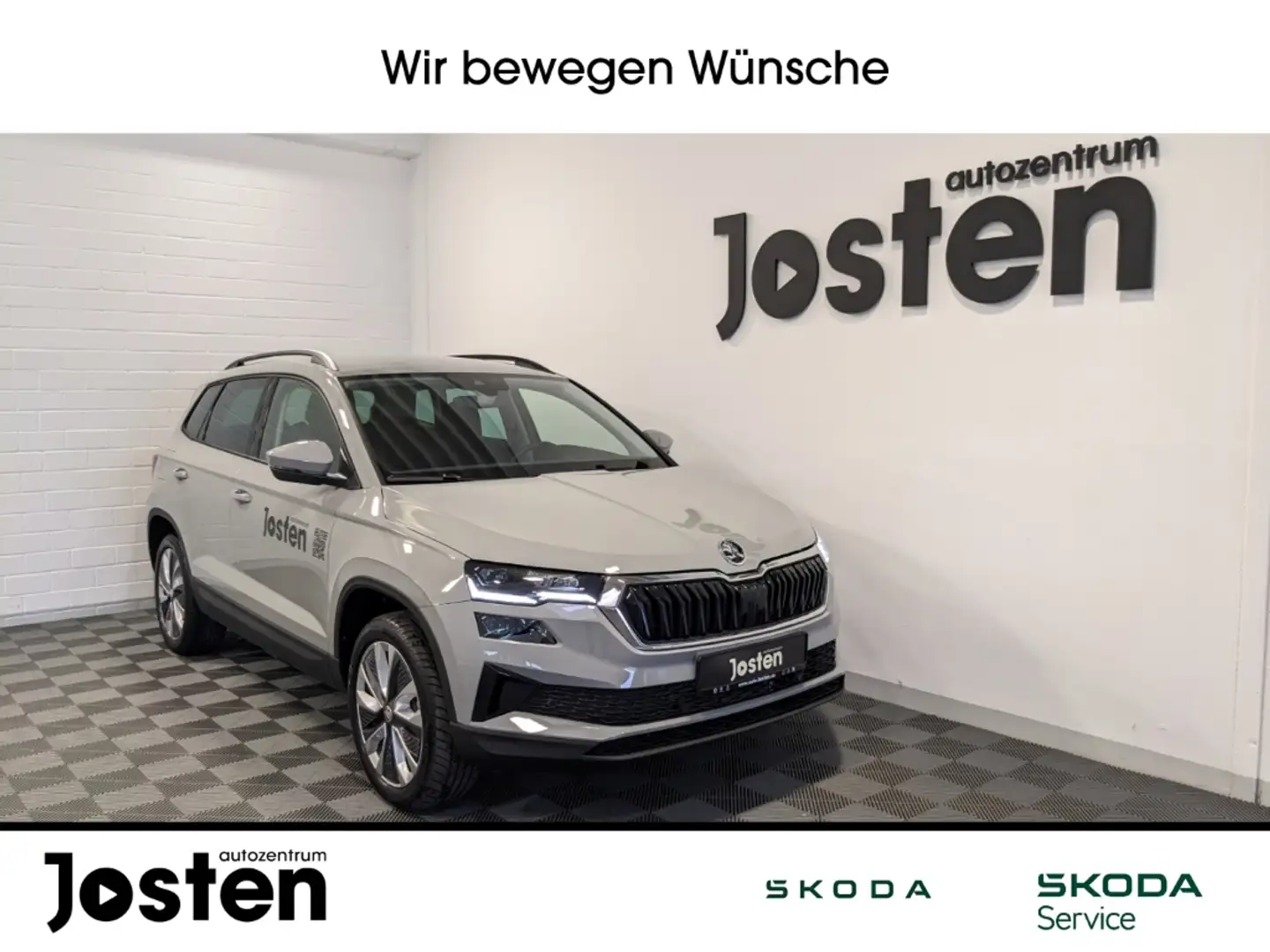 Skoda Karoq Selection 1.5 TSI DSG AHK ACC NAVI LED Gris - 1