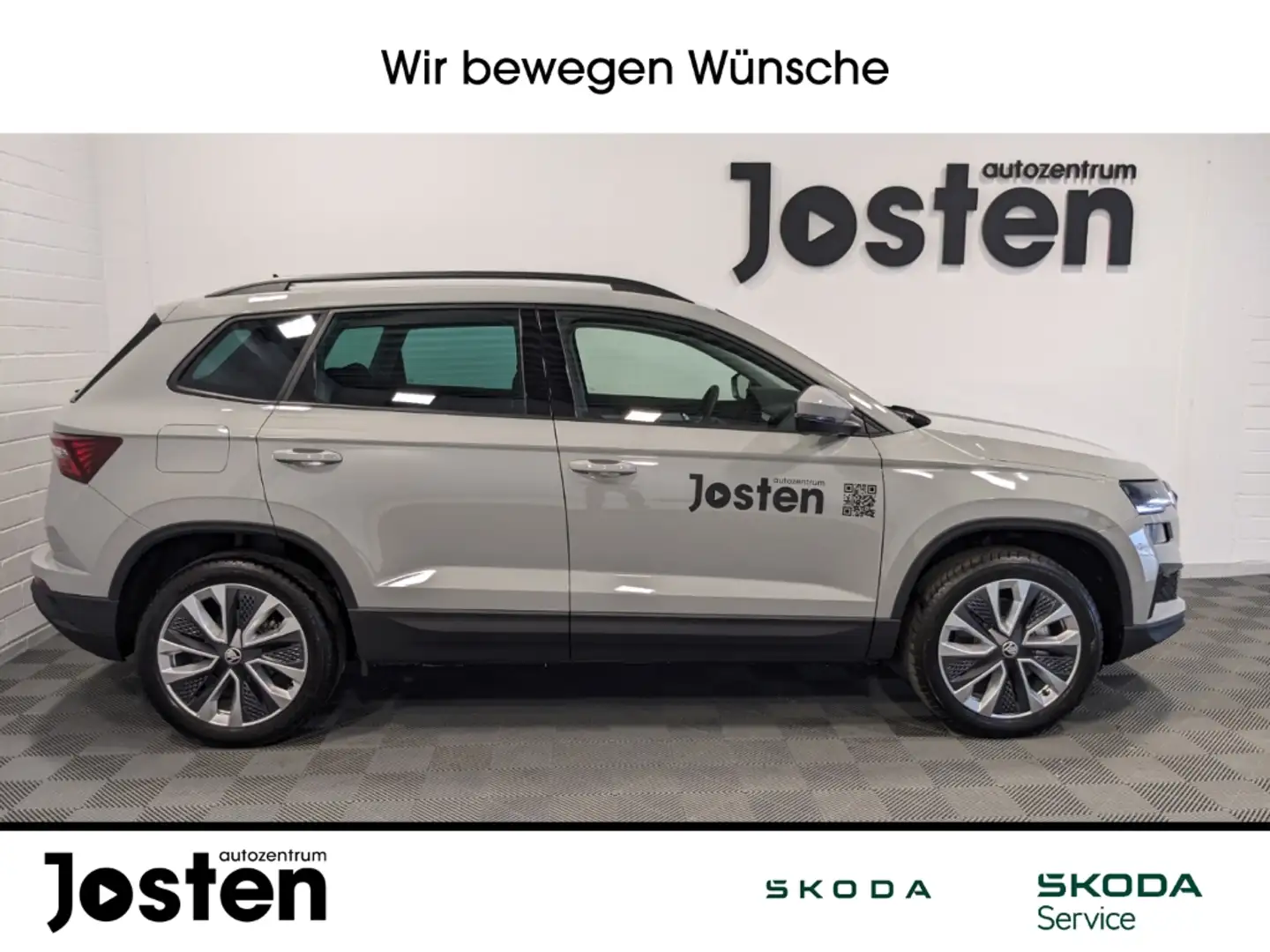 Skoda Karoq Selection 1.5 TSI DSG AHK ACC NAVI LED Gris - 2