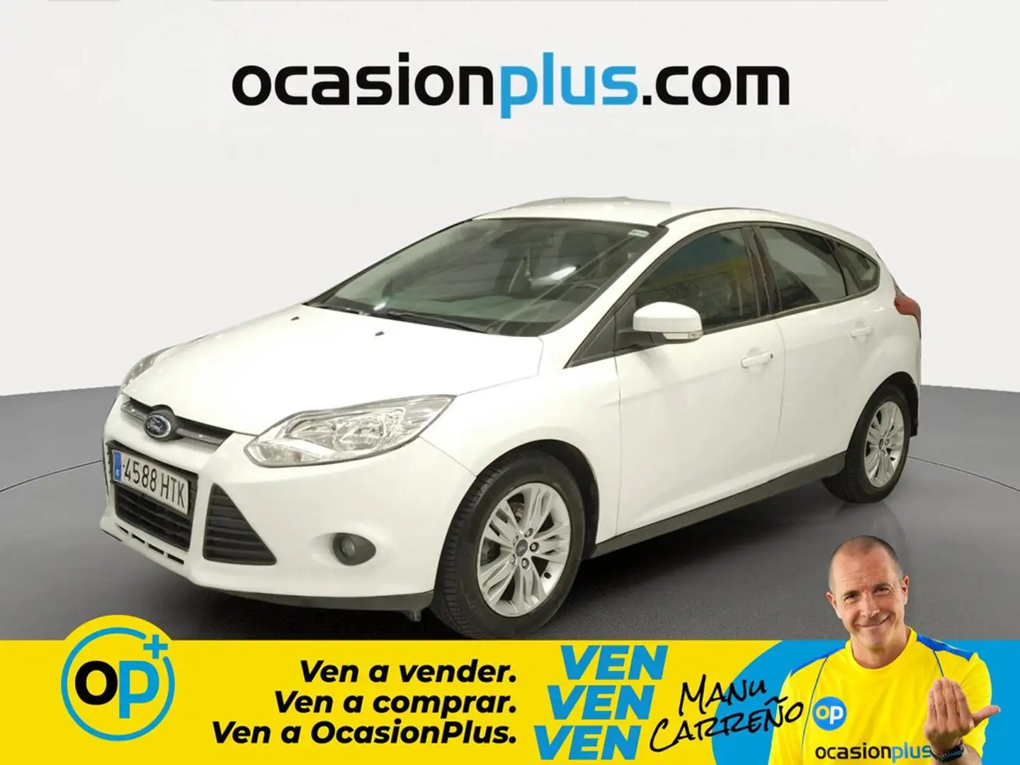 Ford Focus 1.0 Ecoboost Auto-S&S Trend Blanco - 1