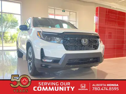 White 2026 Honda Ridgeline Pickup Truck All-Wheel Drive Automatic